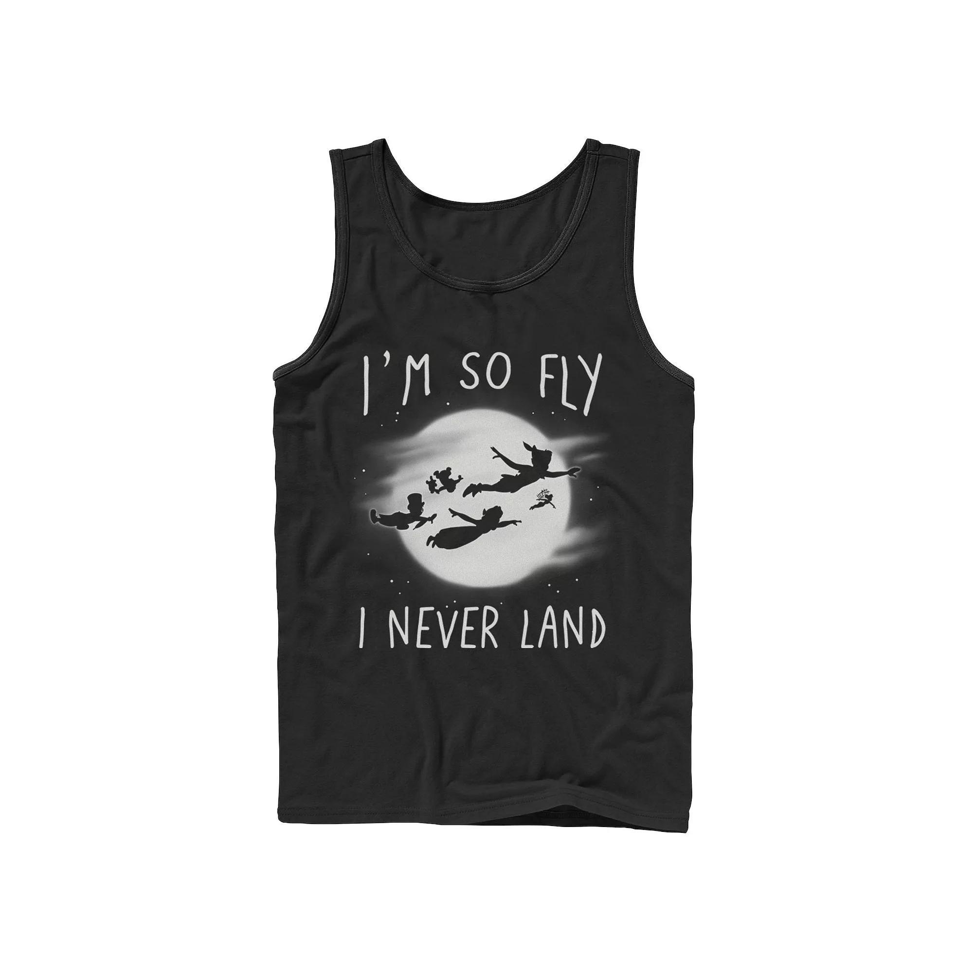Disneys Peter Pan Mens So Fly Moon Silhouette Tank Top Product Image