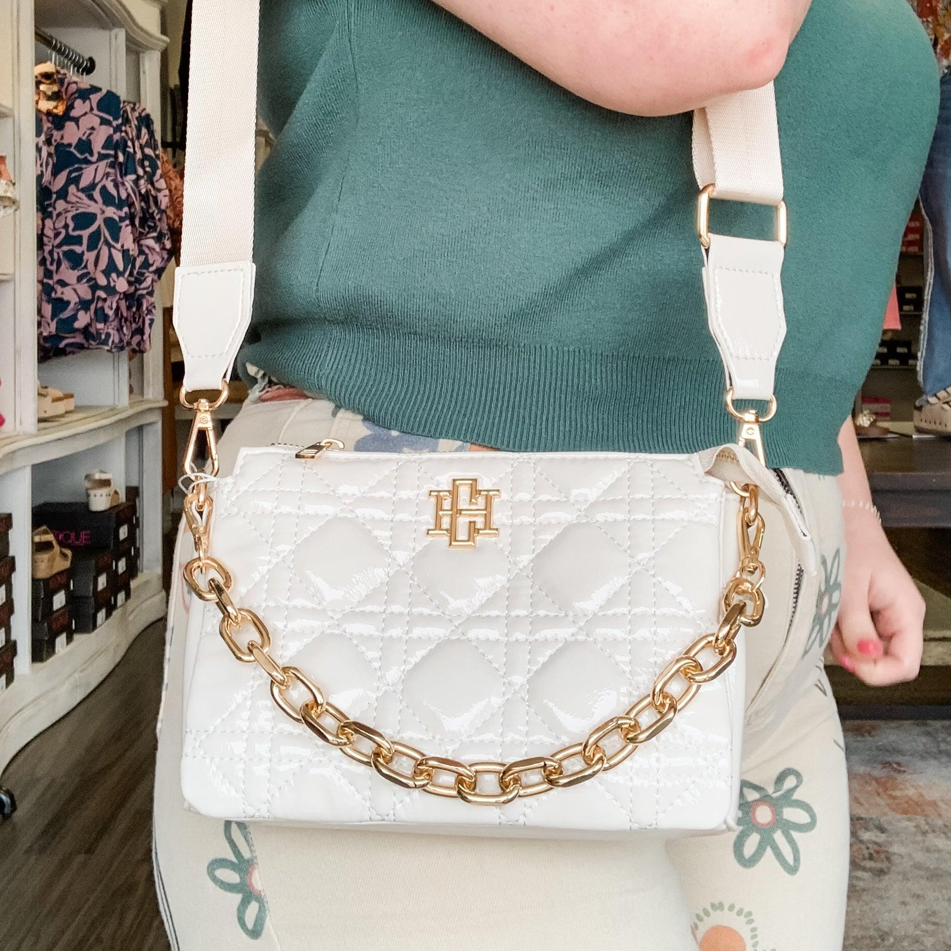 Jace Quilted Crossbody Bag 2 Colors Product Image