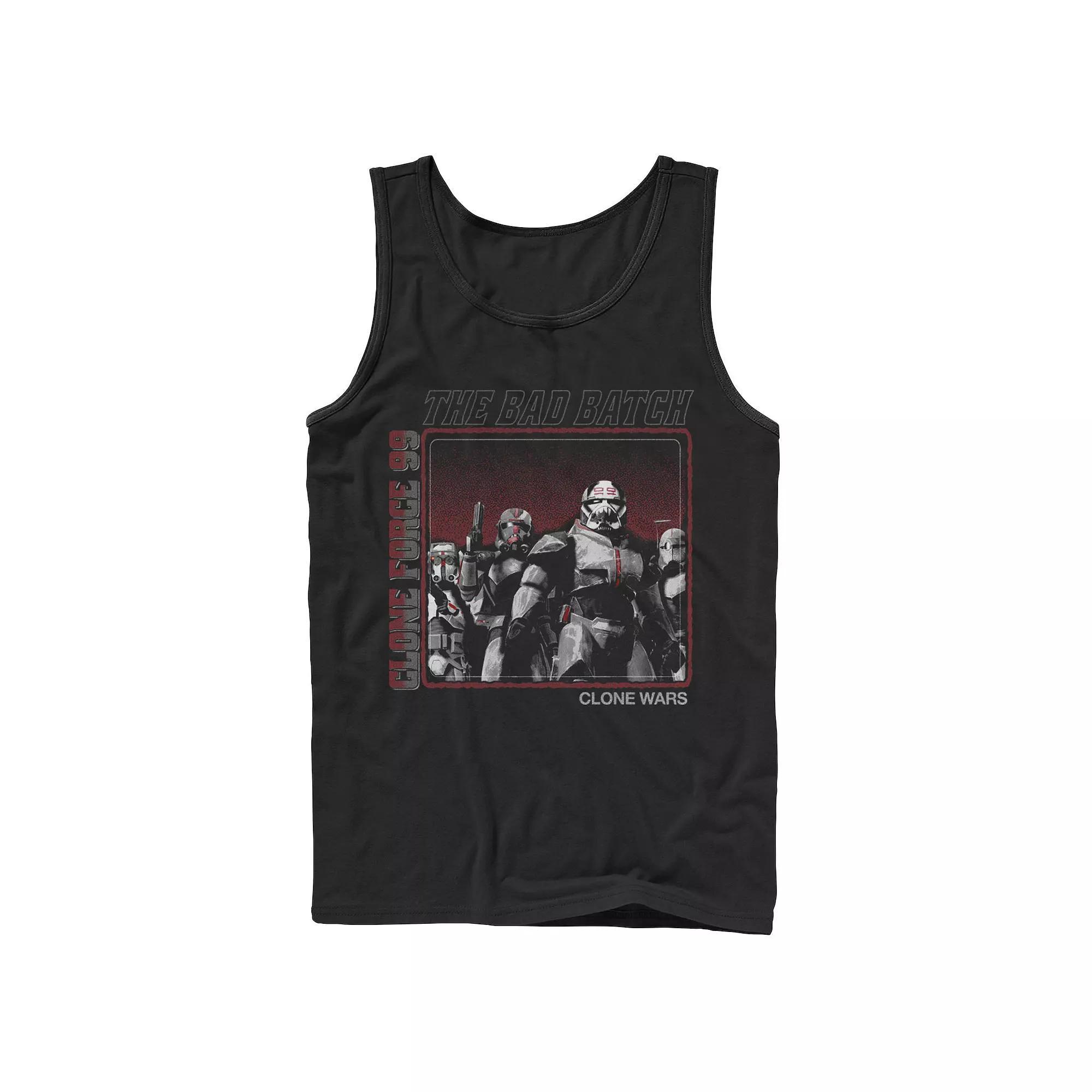 Mens Star Wars: The Clone Wars Clone Force 99 The Bad Batch Tank Top Product Image