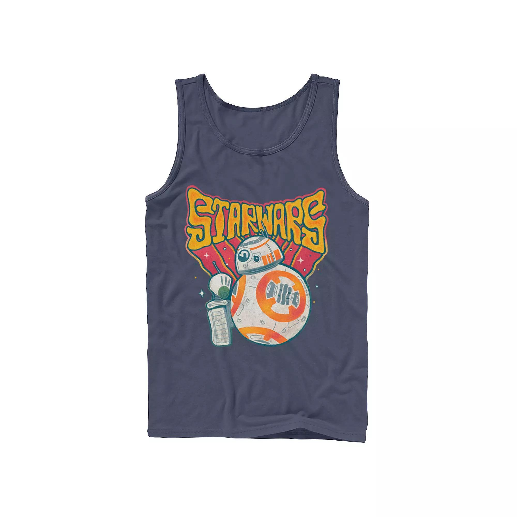 Men's Star Wars The Rise of Skywalker Droid Duo Tank Top, Size: Small, Blue Product Image