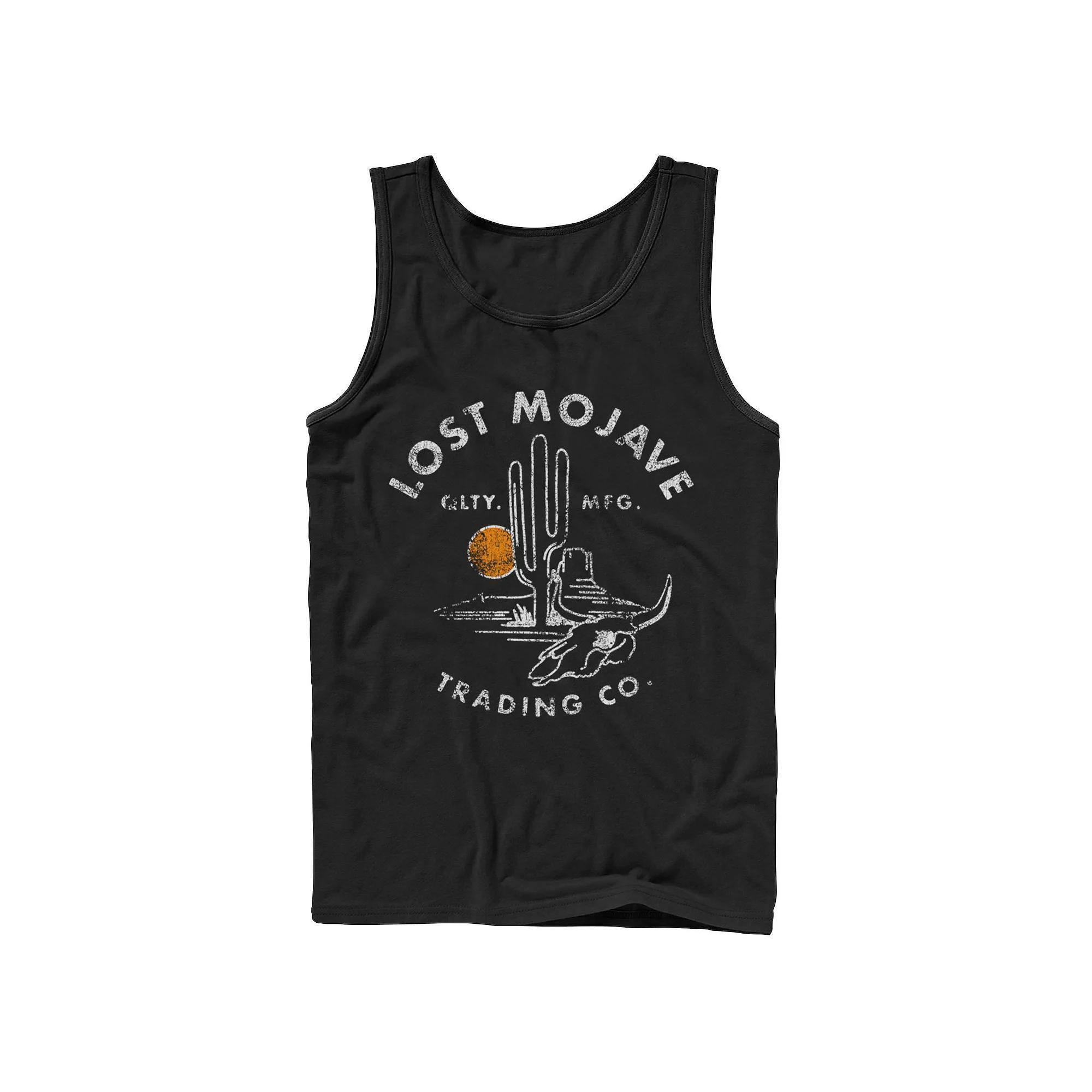 Men's Fifth Sun Lost Mojave Line Art Tank Top, Size: XL, Black Product Image