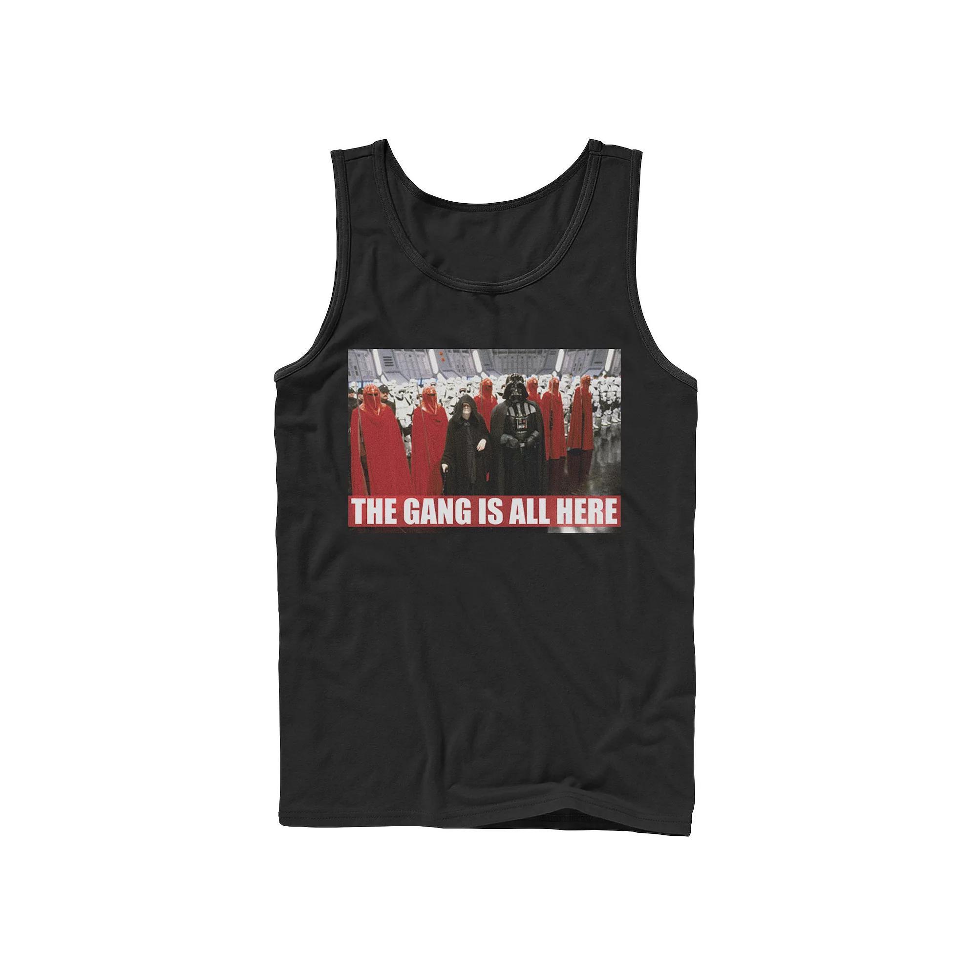 Men's Star Wars The Gang Is All Here Tank Top, Size: Large, Black Product Image