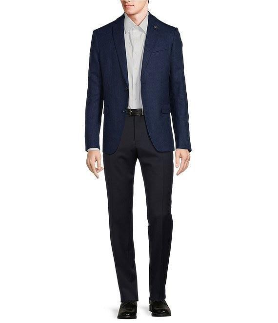 John Varvatos Slim Fit Solid Pattern Sport Coat Product Image