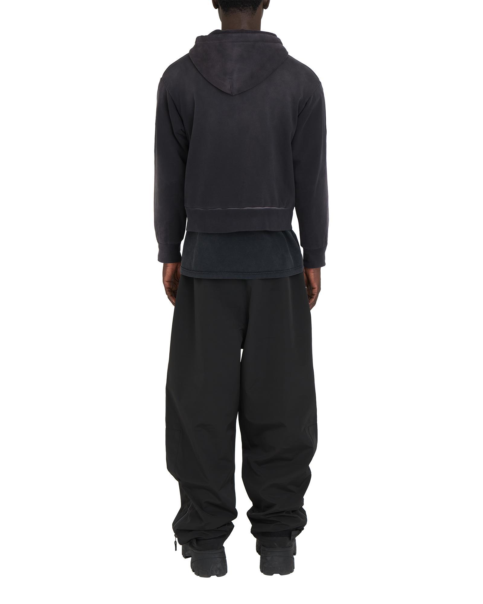 1017 ALYX 9SM | BLACK GARMENT DYE REVERSIBLE ZIP-UP HOODIE | SWEATSHIRTS Product Image