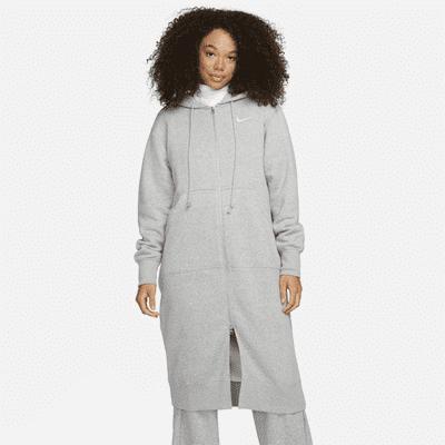 Nike Sportswear Phoenix Fleece Women's Oversized Long Full-Zip Hoodie Product Image