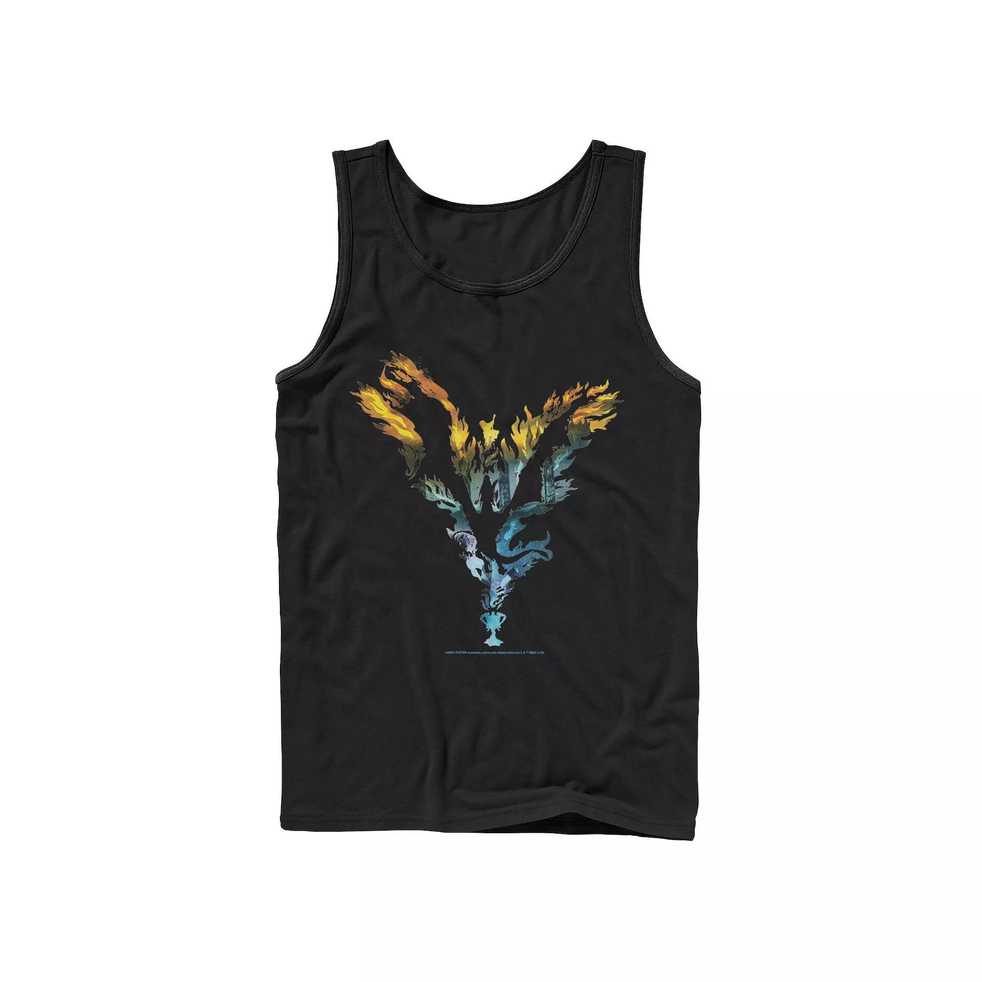 Men's Harry Potter S.P.E.W. Sketched Logo Tank Top, Size: XL, Grey Product Image