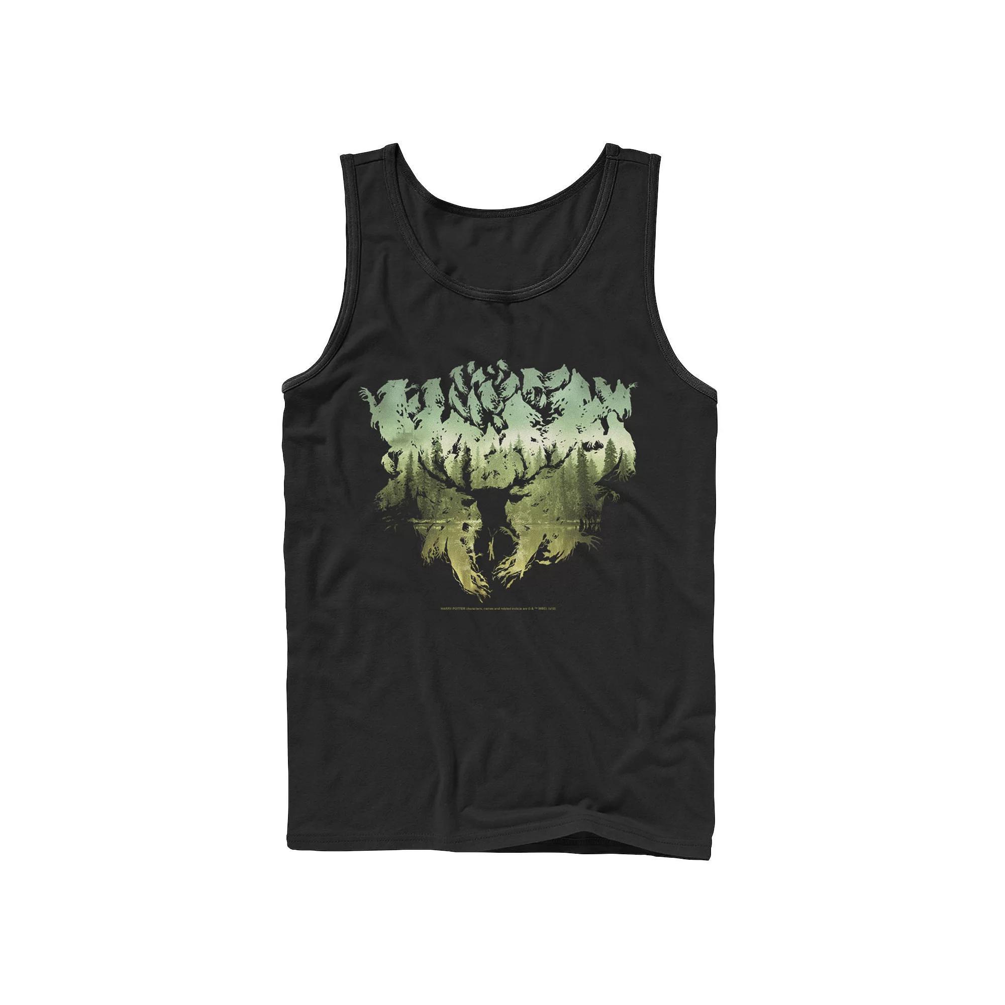 Men's Nintendo Legend Of Zelda Links Awakening Whale Stone Frame Portrait Tank Top, Size: XL, Black Product Image