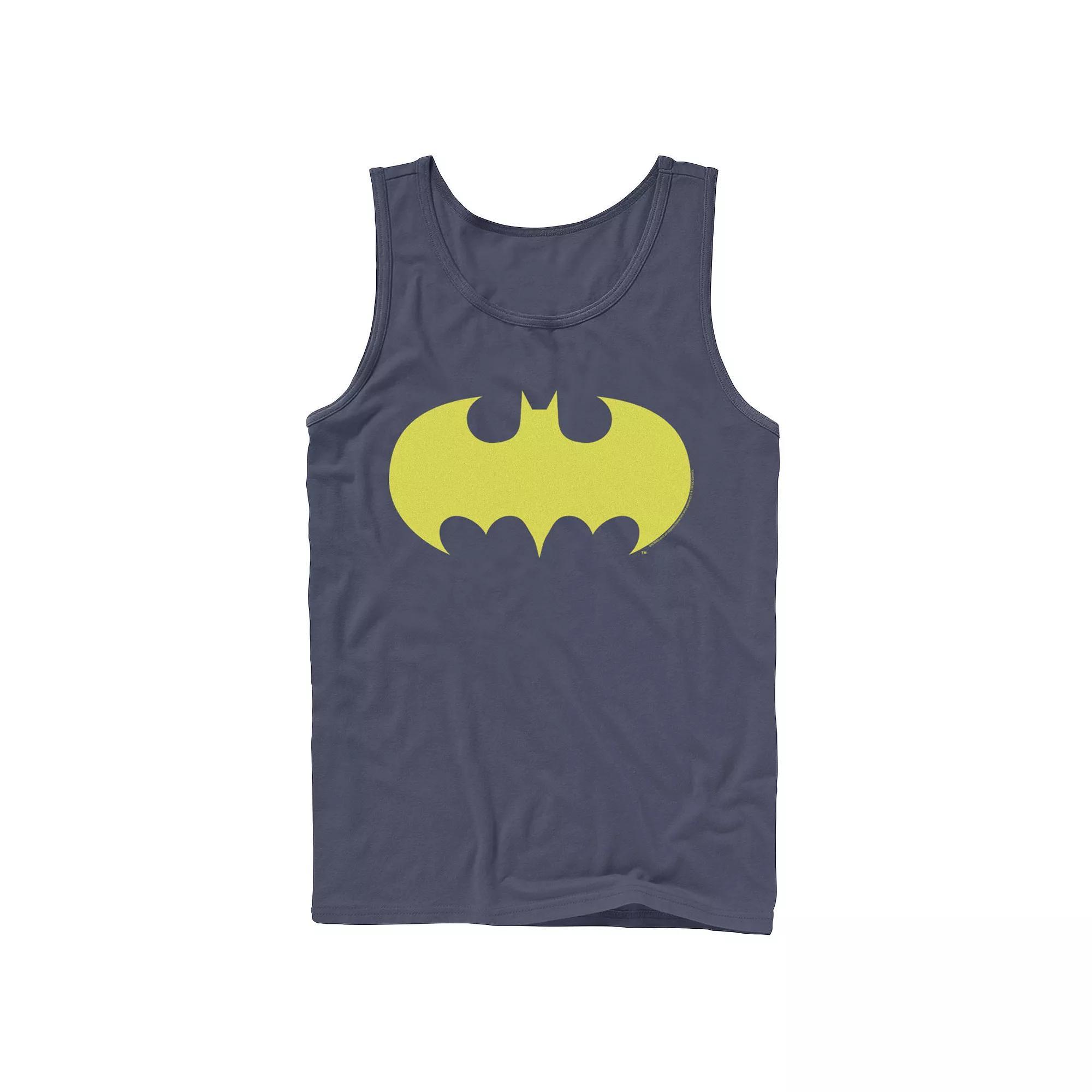 Mens DC Comics Batman Solid Chest Logo Graphic Tank Top Product Image