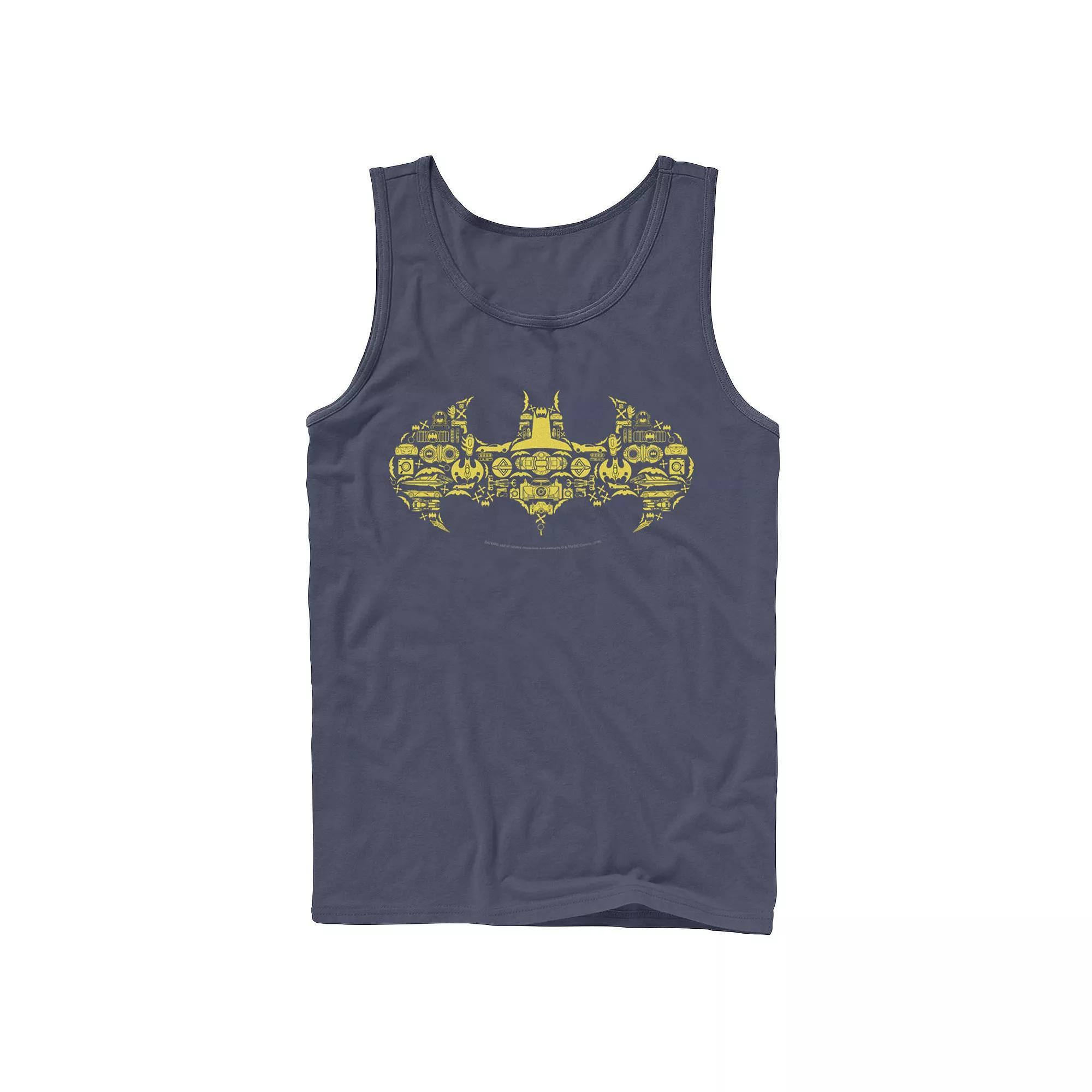 Men's Rocket Power Retro Triangle Logo Graphic Tank Top, Size: XL, Black Product Image