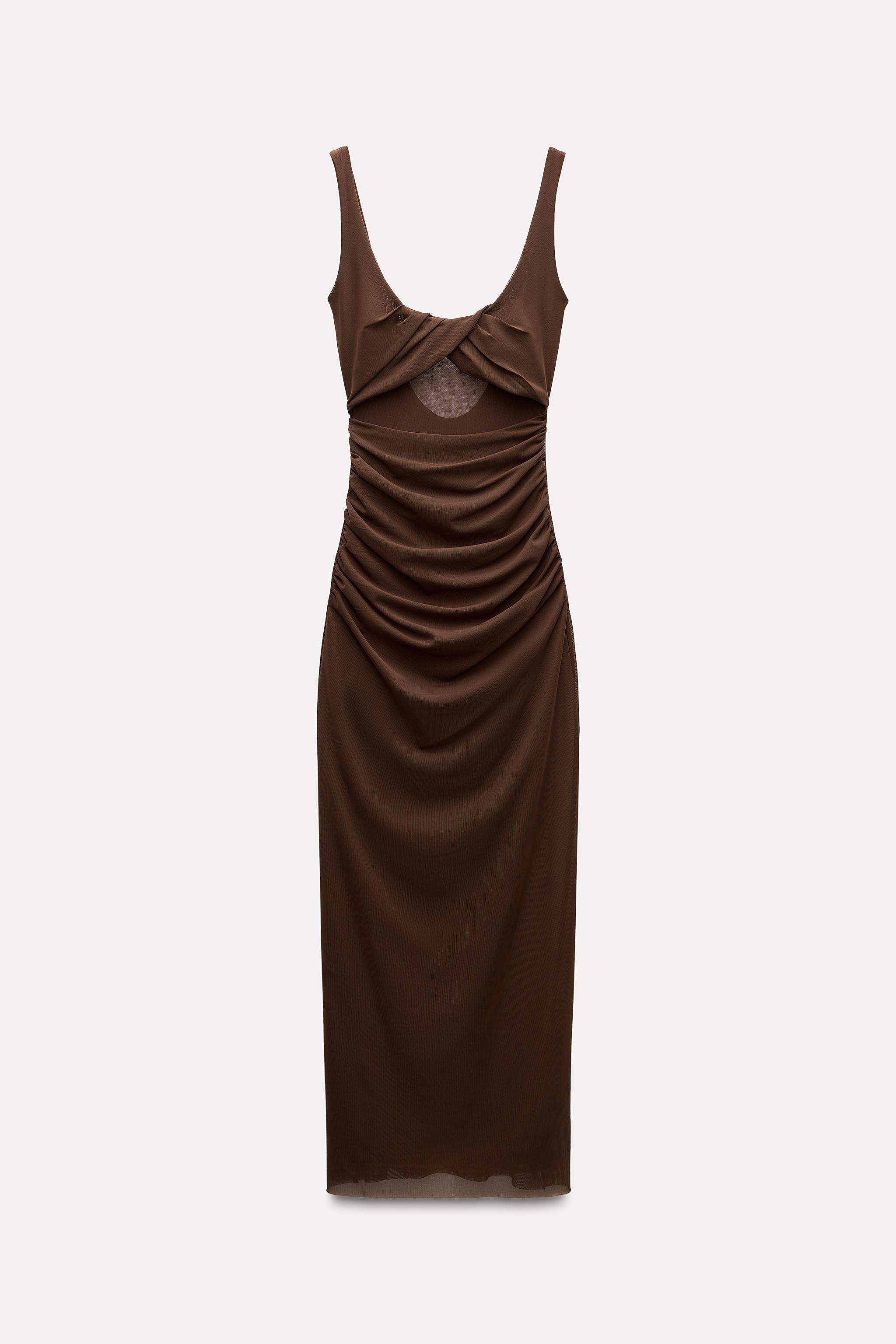 TULLE MIDI DRESS Product Image
