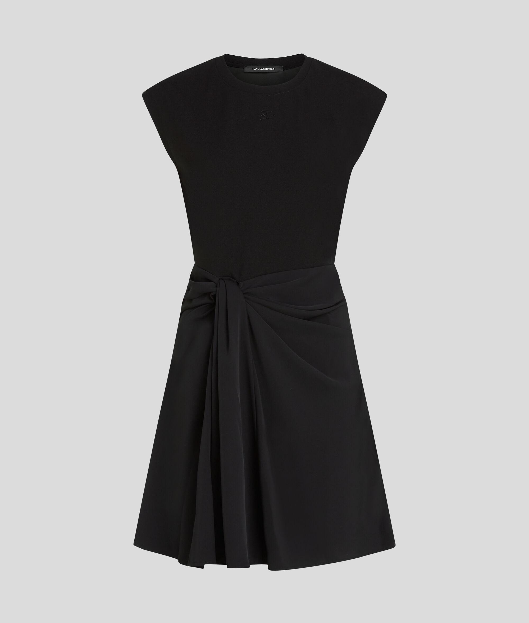 FABRIC MIX DRESS Product Image