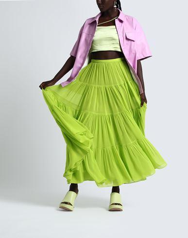 VALENTINO Long Skirts In Green Product Image