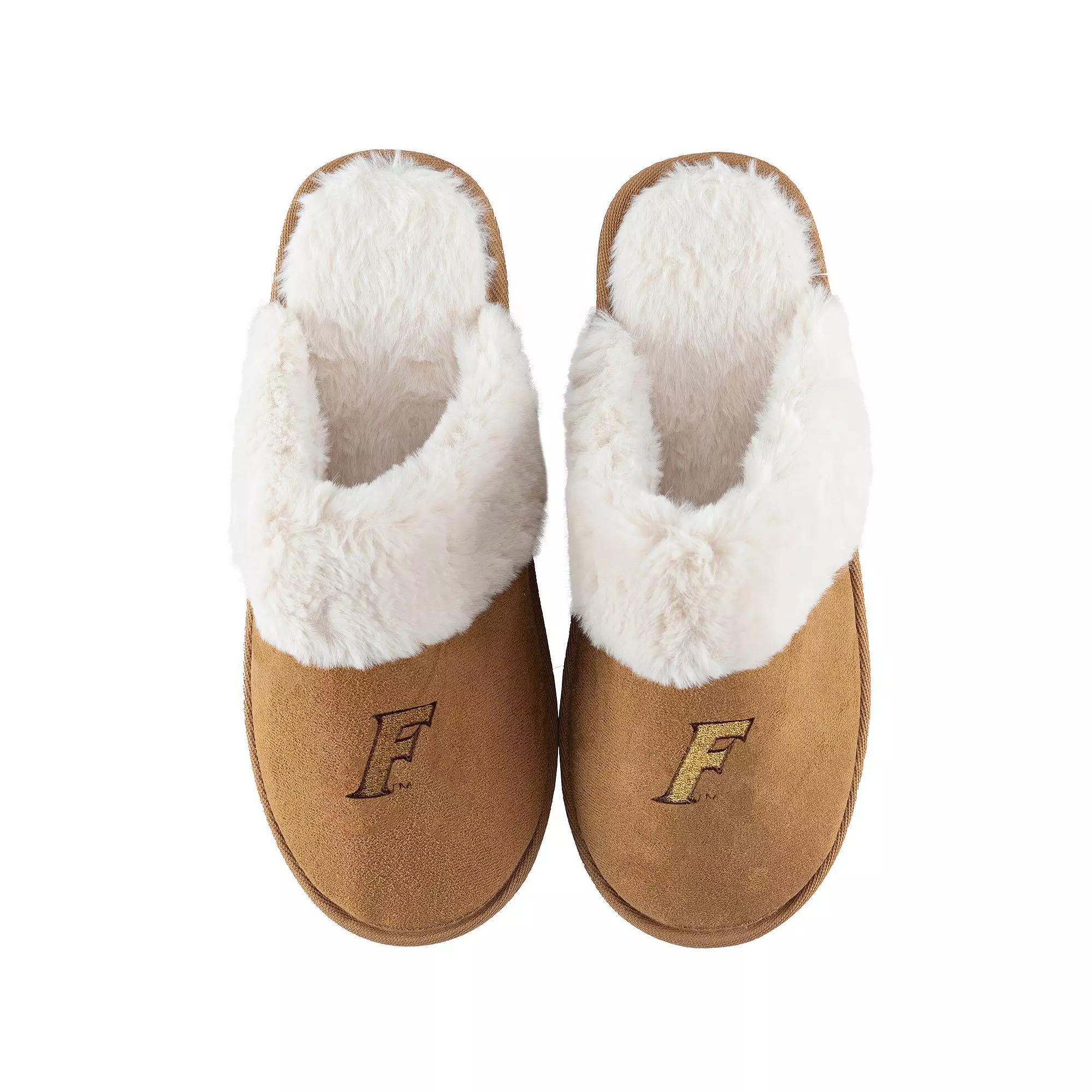 Womens ZooZatz Florida Gators Faux Fur Slippers Product Image