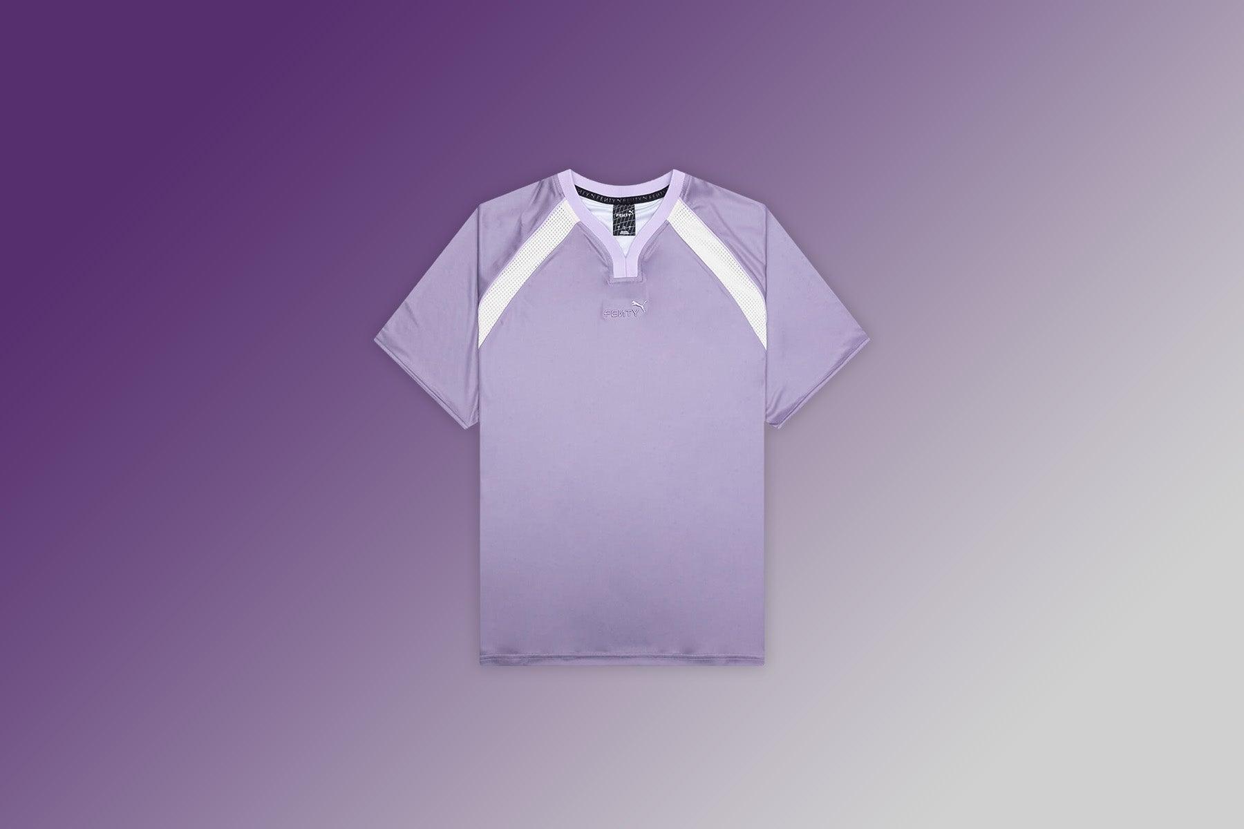 Puma x Fenty Shortsleeve Jersey - Purple Male Product Image