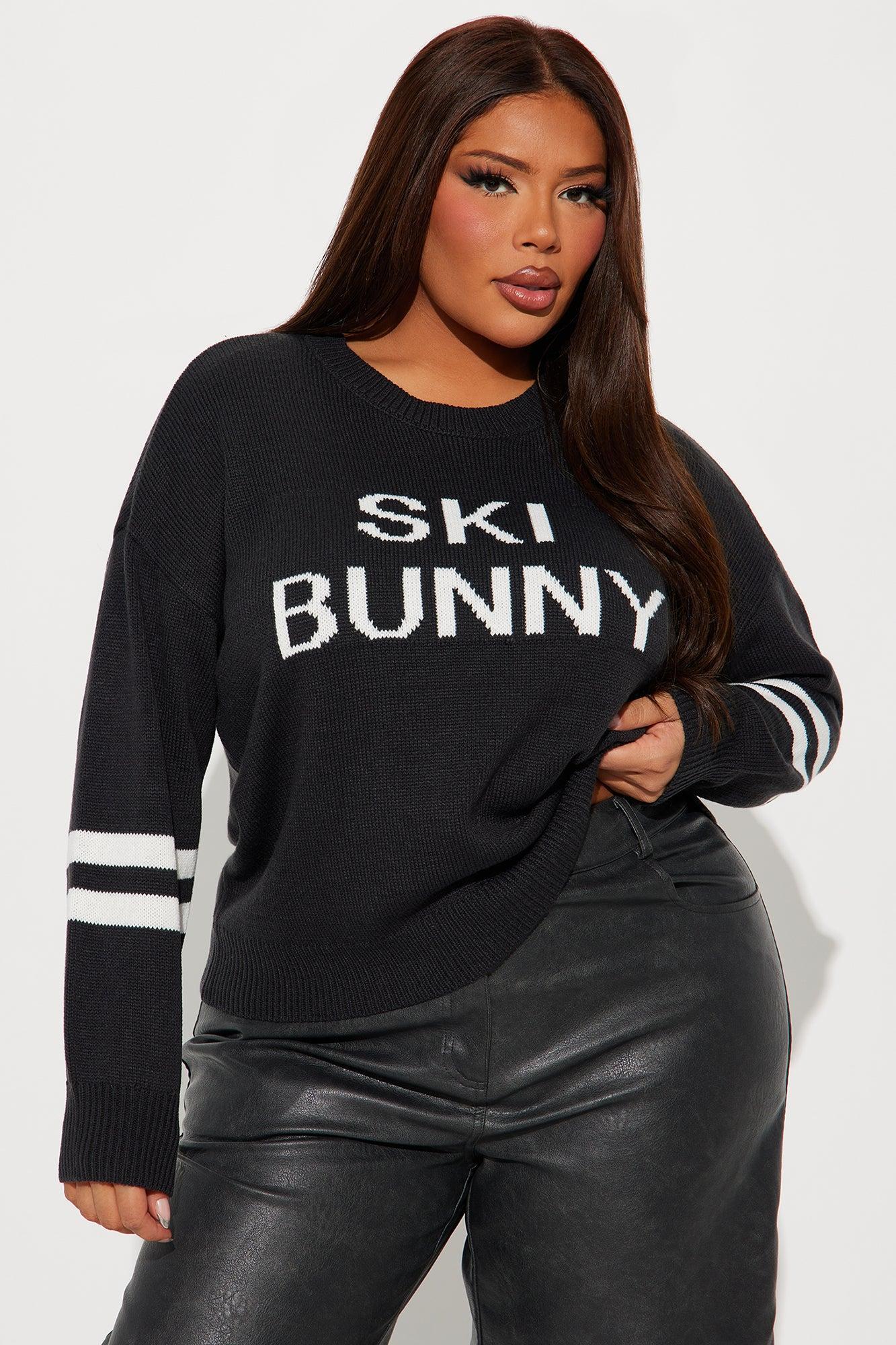 Ski Bunny Sweater - Black/combo Product Image