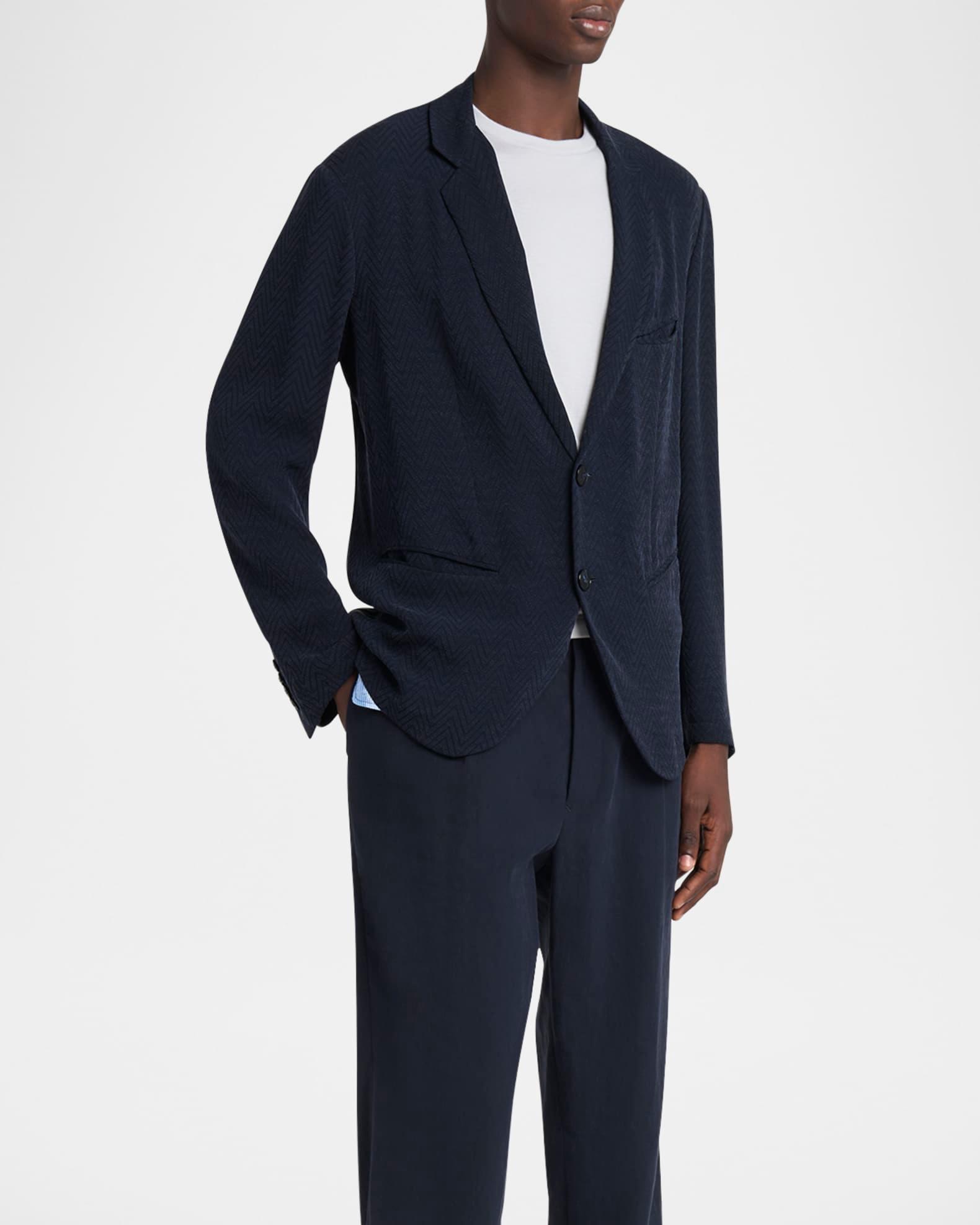 Men's One Shot Macro-Chevron Sport Coat Product Image