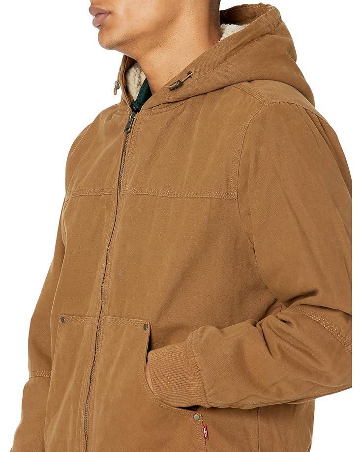 Two-Pocket Hoodie with Zip Out Jersey Bib/Hood and Sherpa Lining Product Image