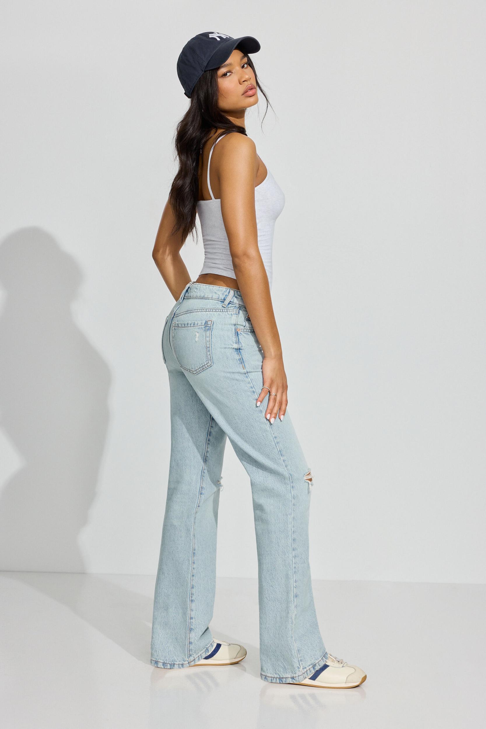 Relaxed Straight Jeans Product Image