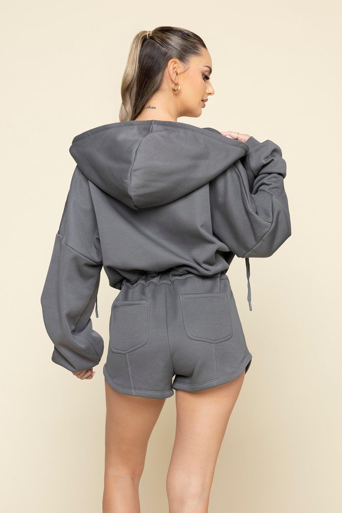 Cloud Romper - Smoke Product Image