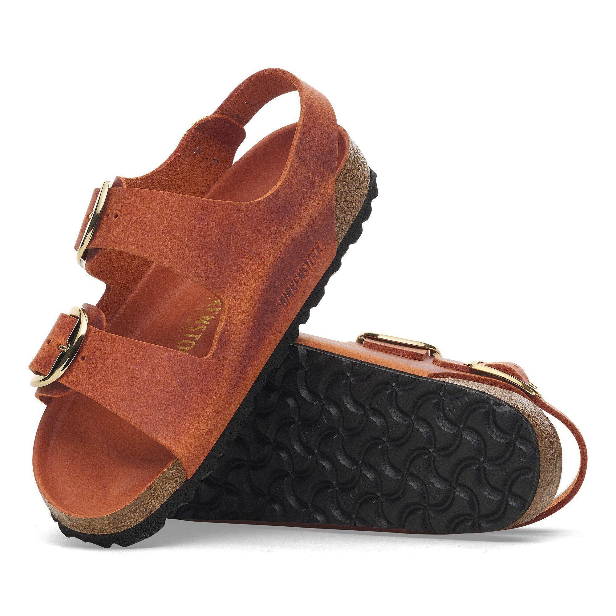 Milano Big Buckle Natural Leather Oiled Product Image
