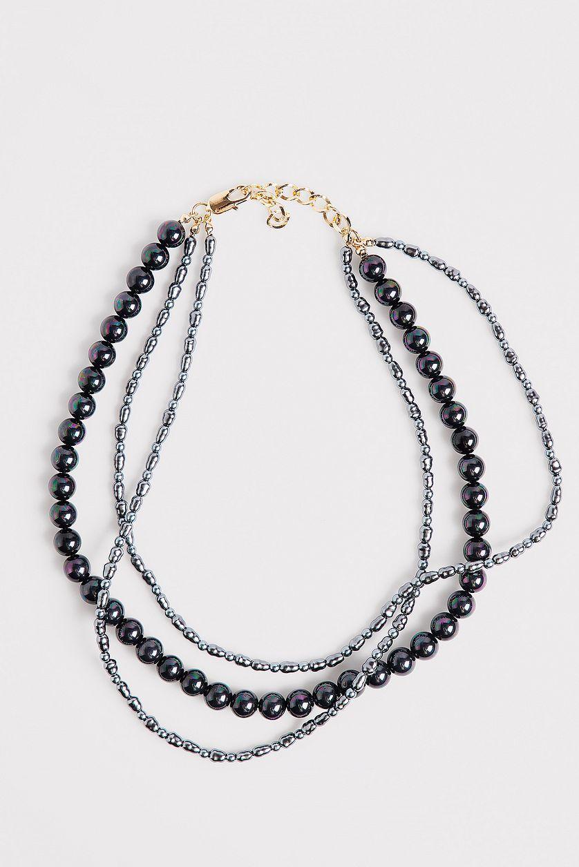 Layered Stone Necklace Product Image