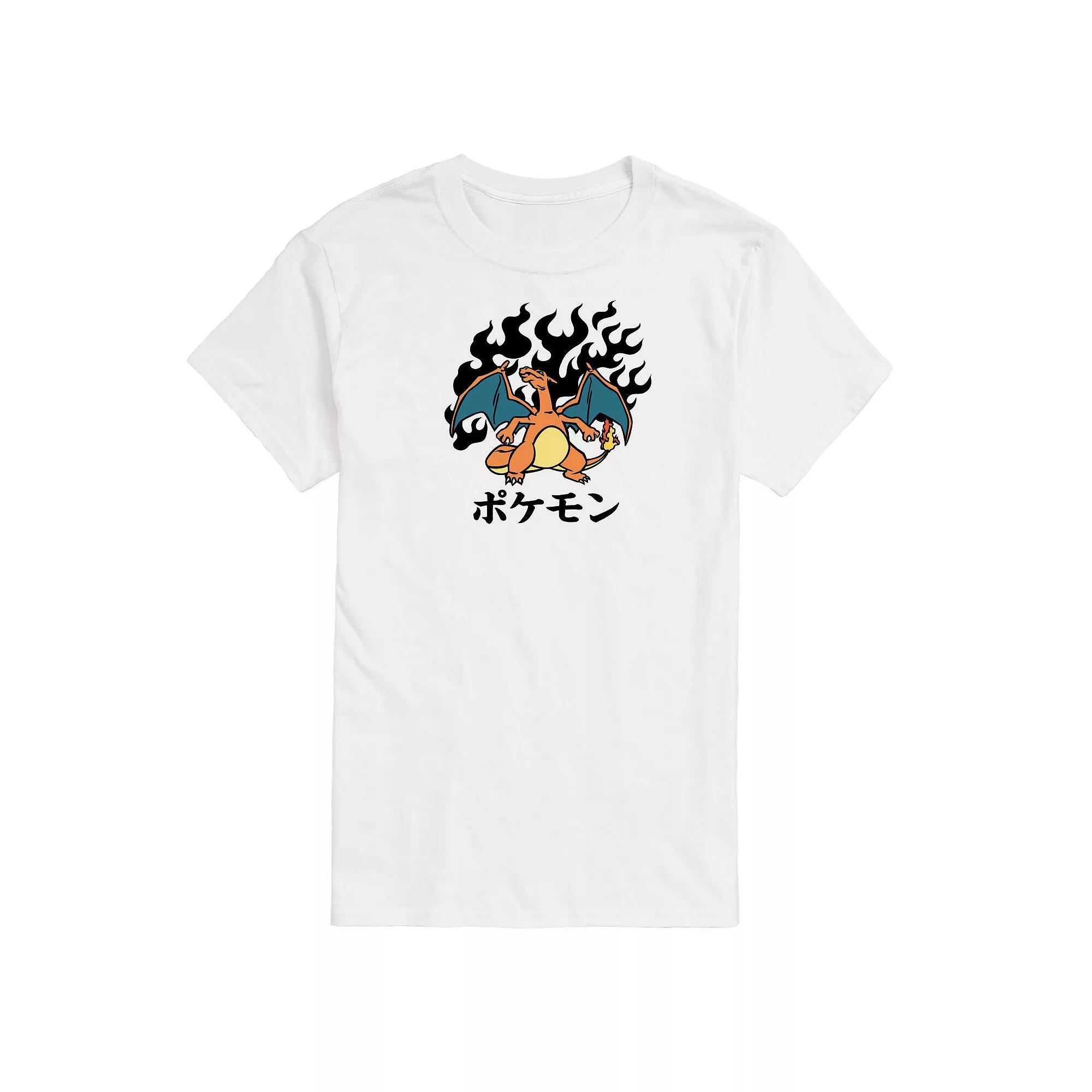Mens Pokemon Charizard Flash Fire Tee Product Image