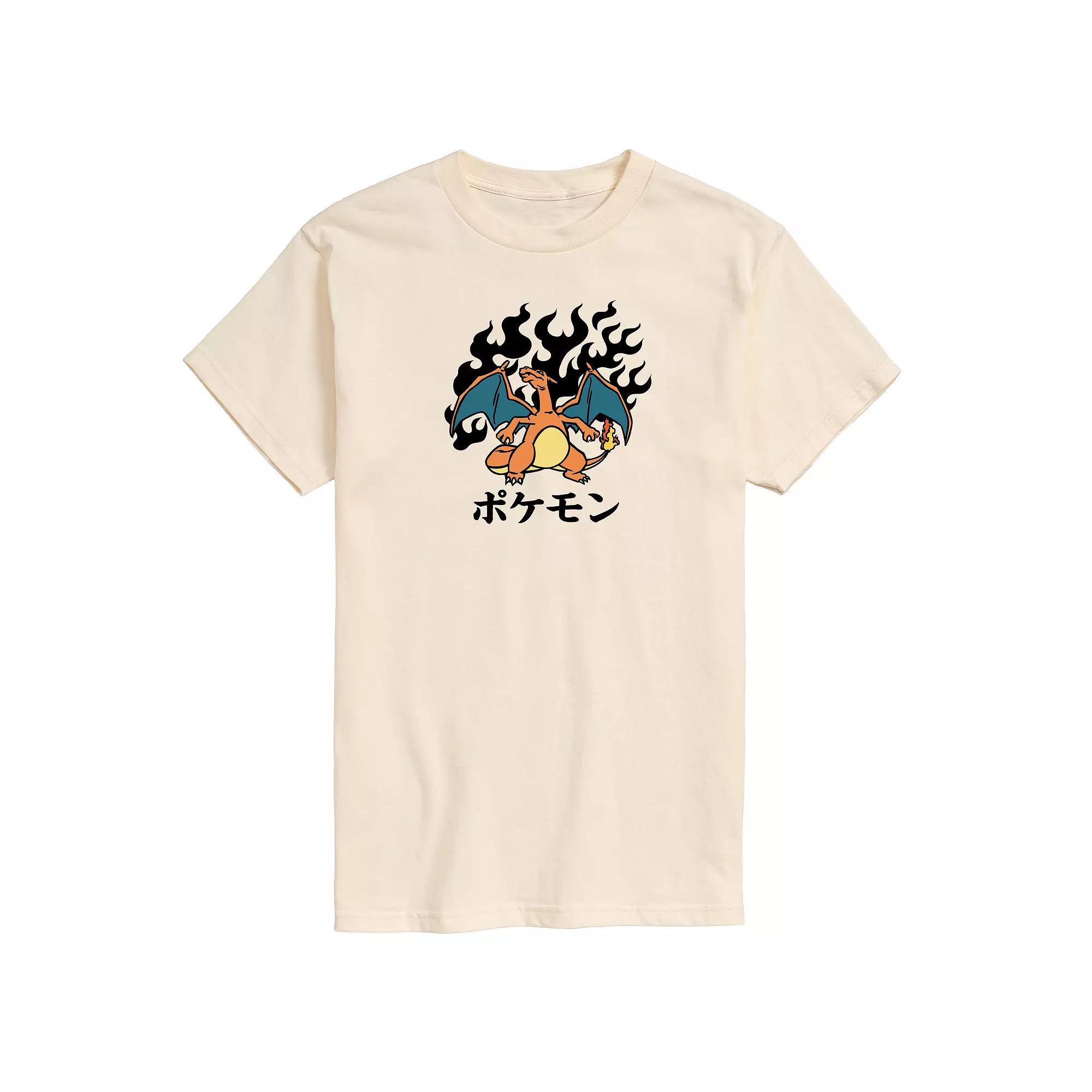 Mens Pokemon Charizard Flash Fire Tee Product Image