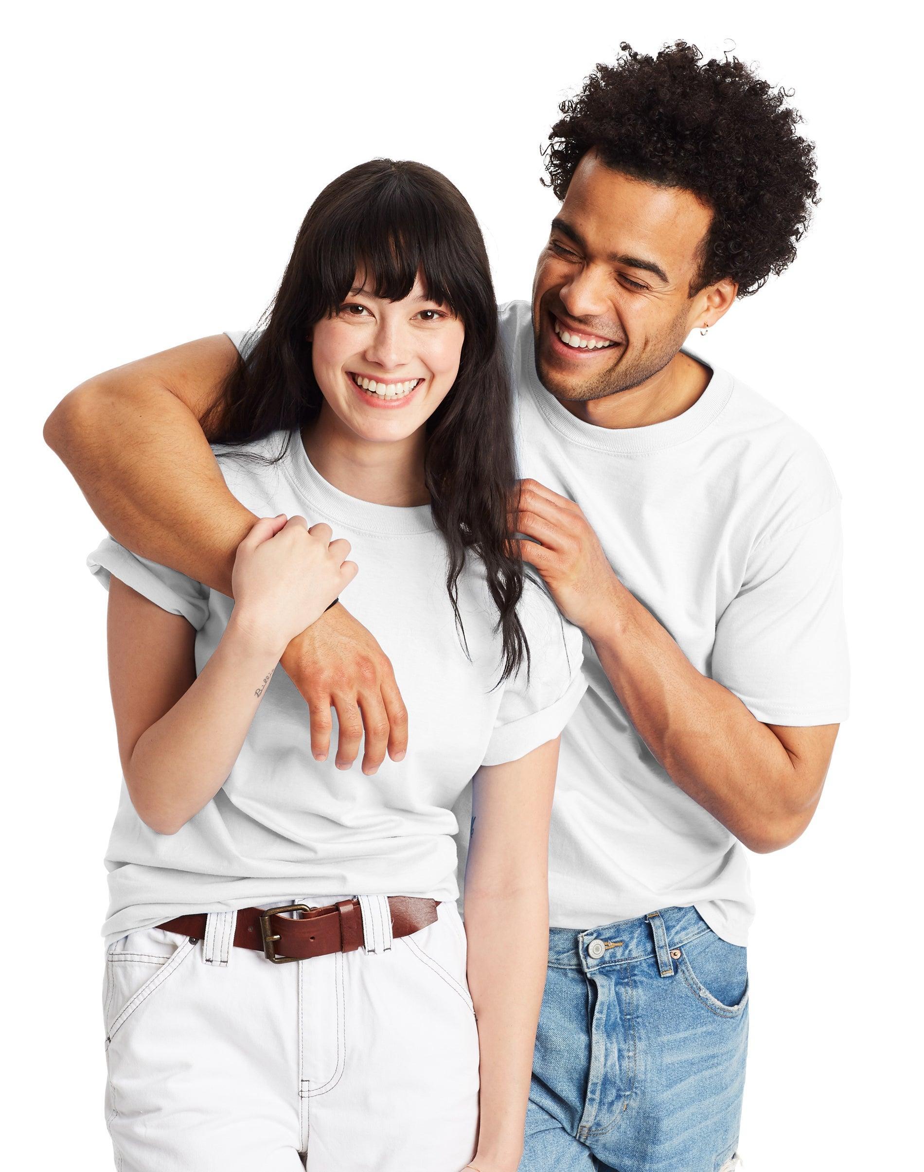 Mens Hanes Beefy Heavyweight Tee Grey Heather Product Image