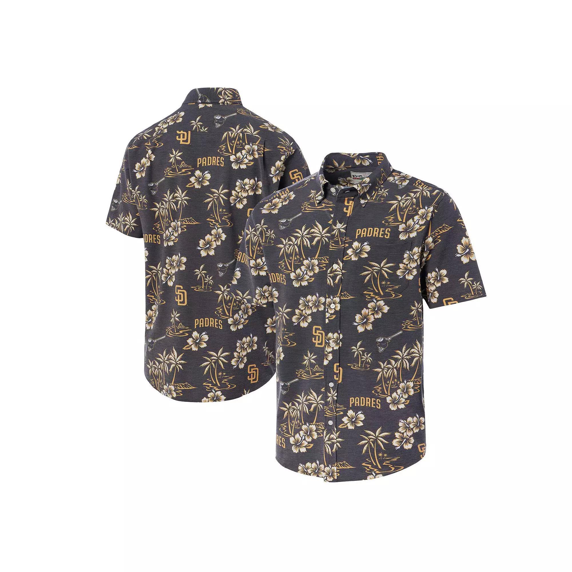 Men's Reyn Spooner Brown San Diego Padres Kekai Button-Down Shirt, Size: 3XL Product Image