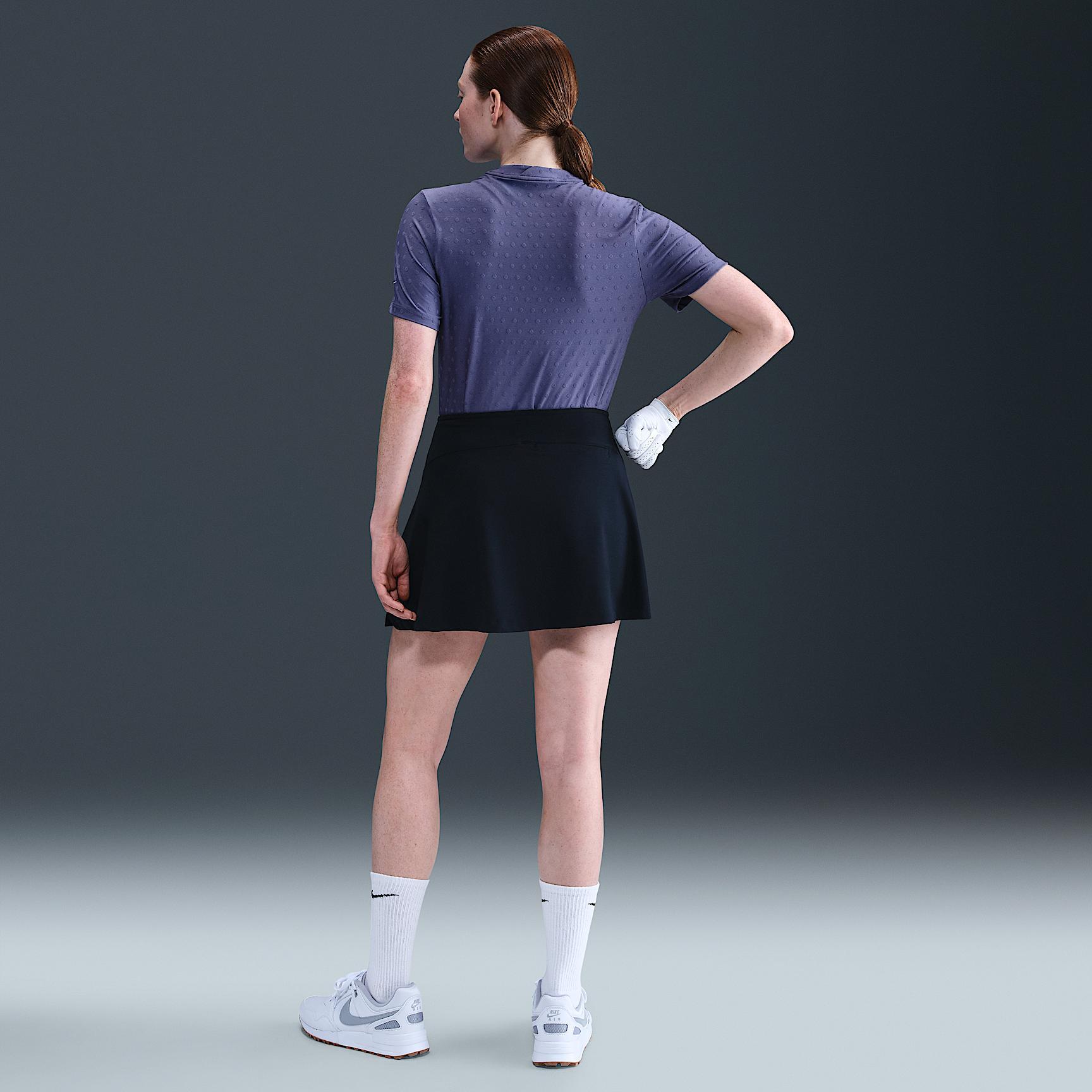 Nike Women's Tour Dri-FIT Short-Sleeve Blade Jacquard Golf Polo Product Image