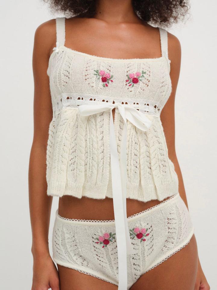 Nathalie Top — Ivory Product Image