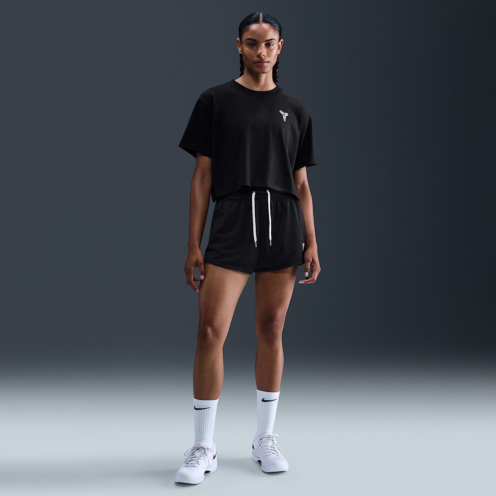Kobe Women's Dri-FIT Cropped Basketball T-Shirt Product Image