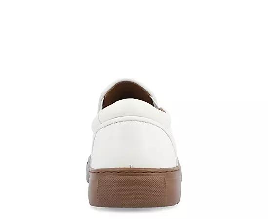 Thomas & Vine Conley Mens Leather Slip-On Sneakers Product Image
