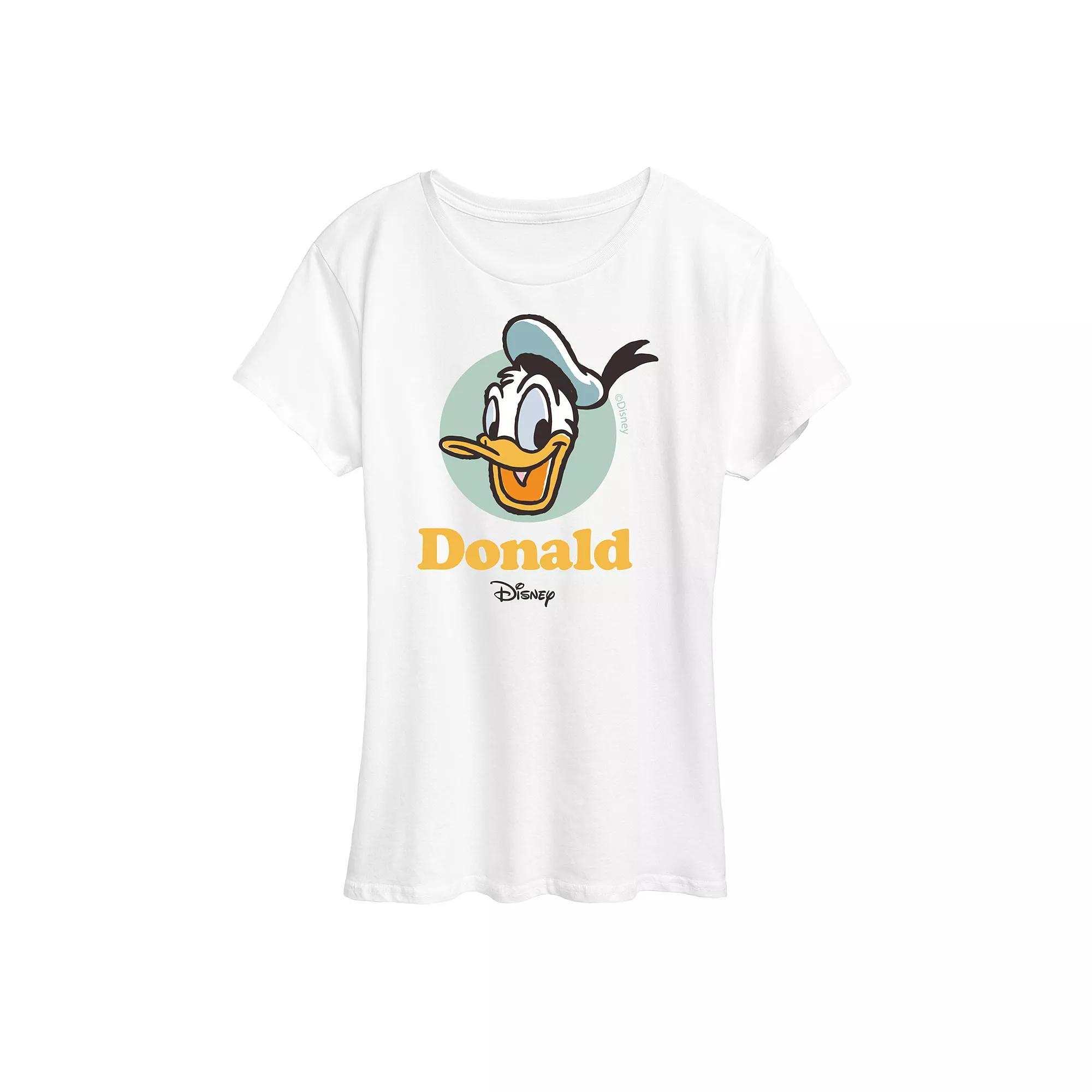 Disneys Donald Duck Womens Graphic Tee Product Image