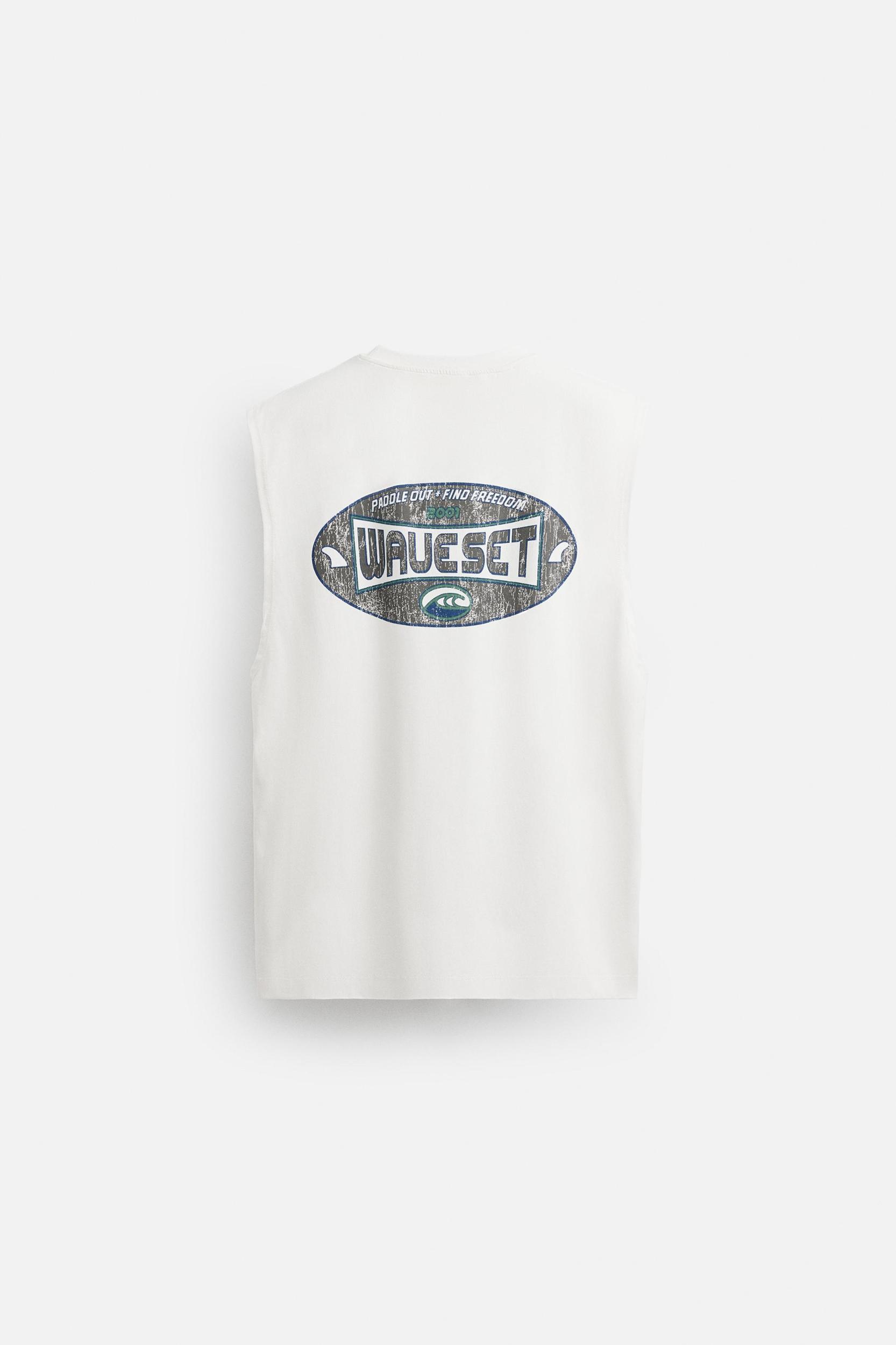 WASHED PRINT TANK TOP Product Image