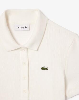Slim Fit L.12.D Ribbed Cotton Polo Shirt Product Image