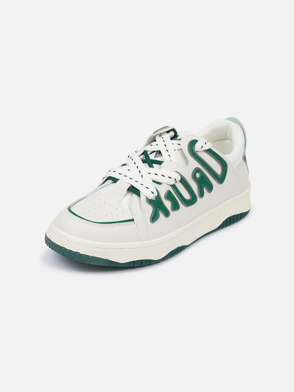 StarryClimb Dissolving Sole Patchwork Skate Shoes Product Image