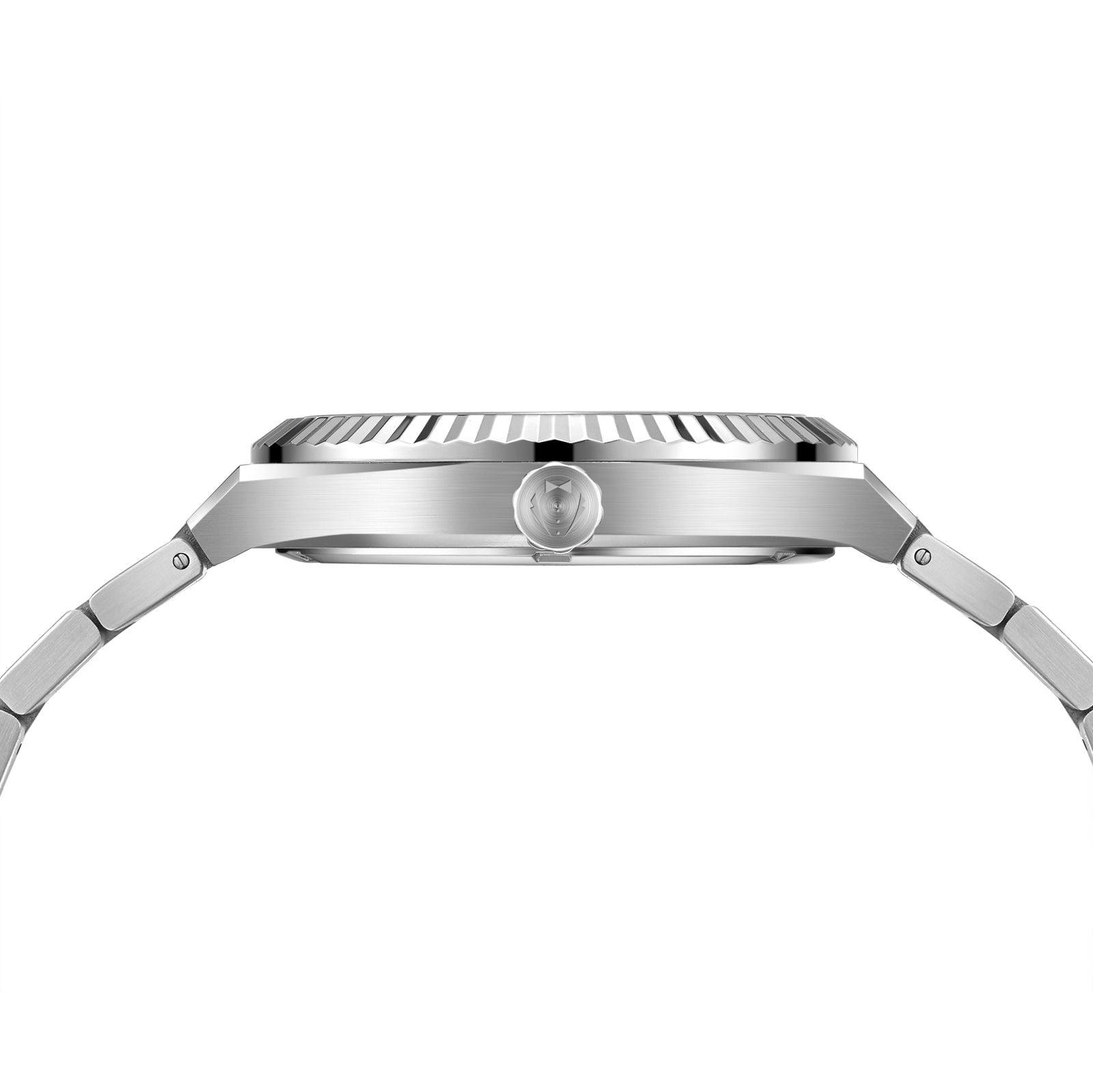 BLACK TIE MENS DIAMOND CUT WATCH Product Image