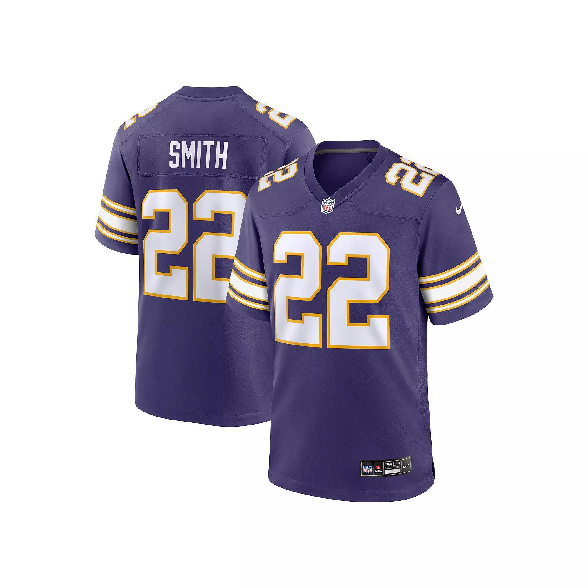 Men's Nike Harrison Smith Purple Minnesota Vikings Classic Player Game Jersey, Size: Medium Product Image