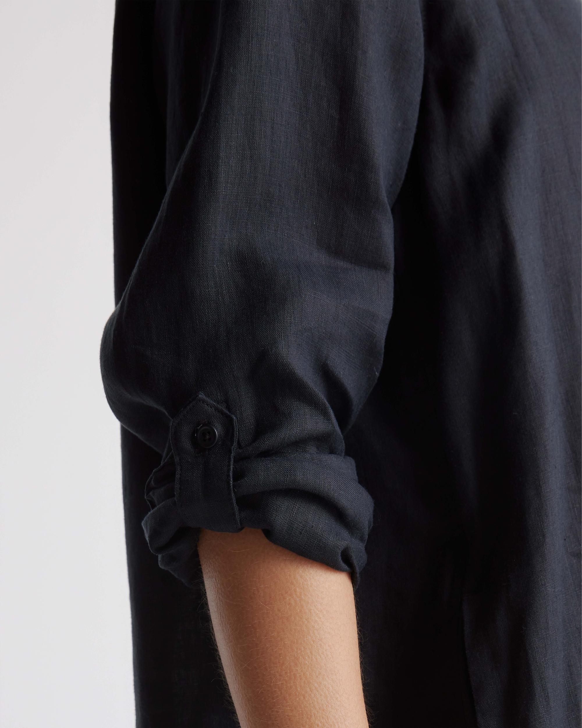 Quince | Women's 100% European Linen Shirt Dress Size XS, Organic Linen Product Image