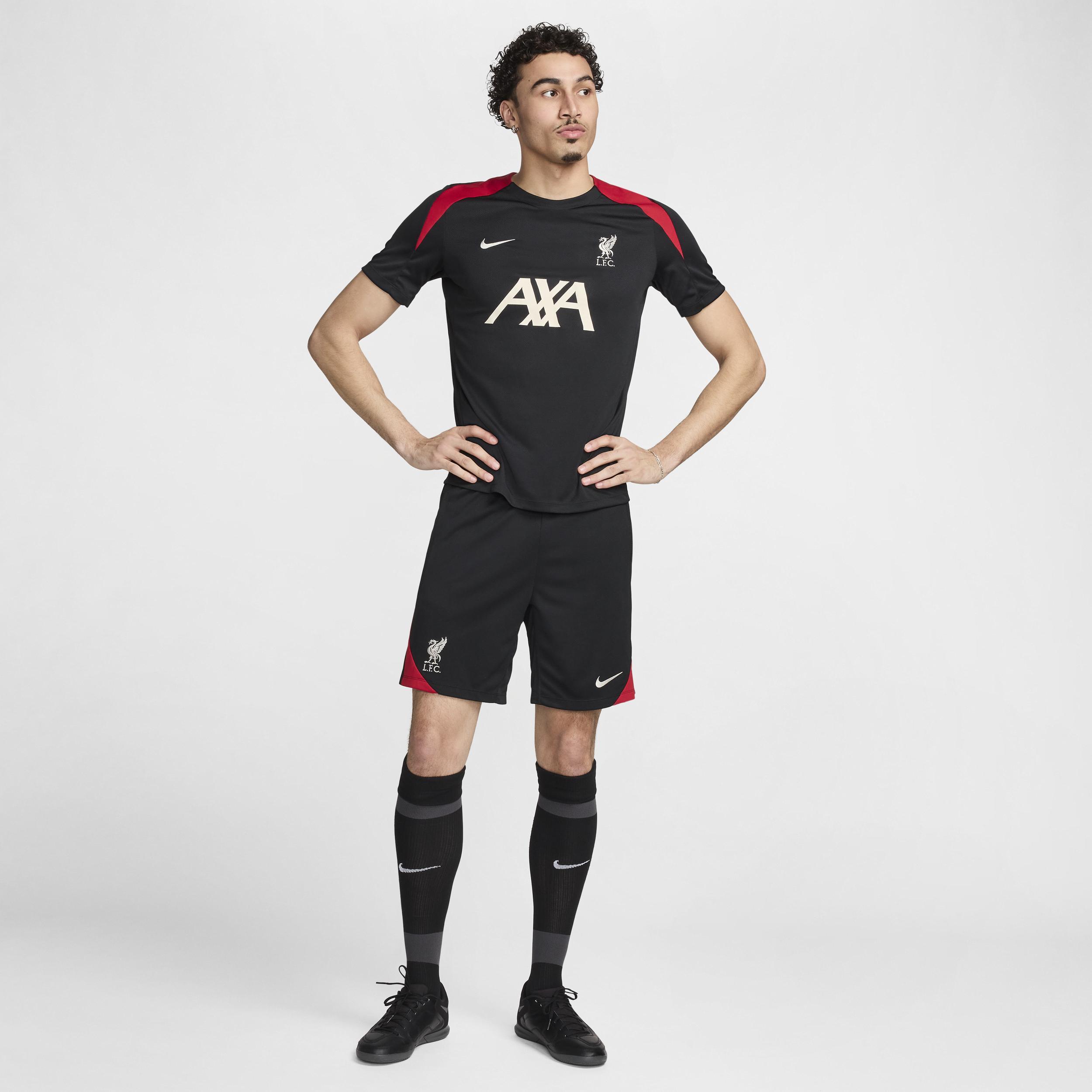 Liverpool FC Strike Nike Mens Dri-FIT Soccer Short-Sleeve Knit Top Product Image