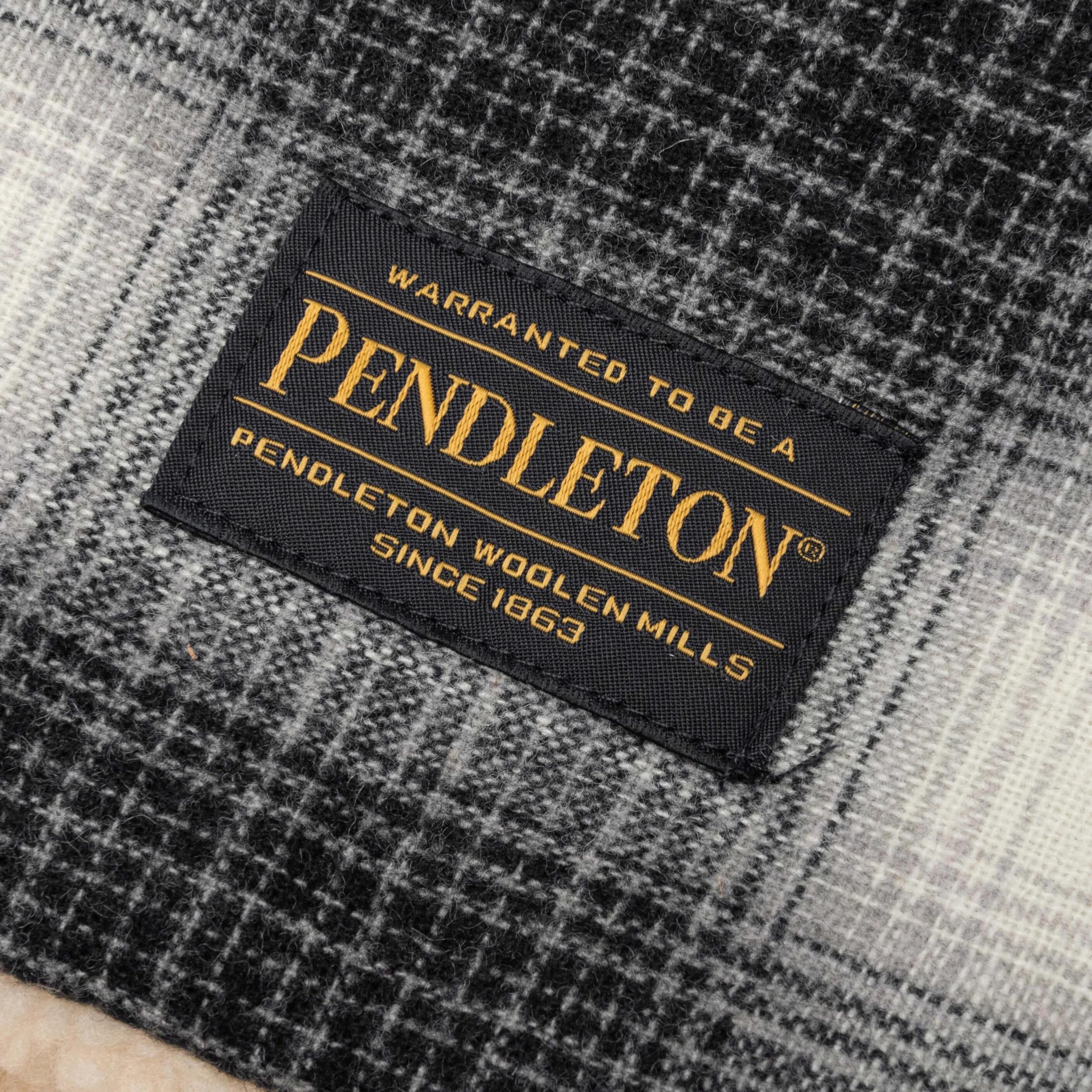 Pendleton .WO Check BOA Muffler - Black Product Image