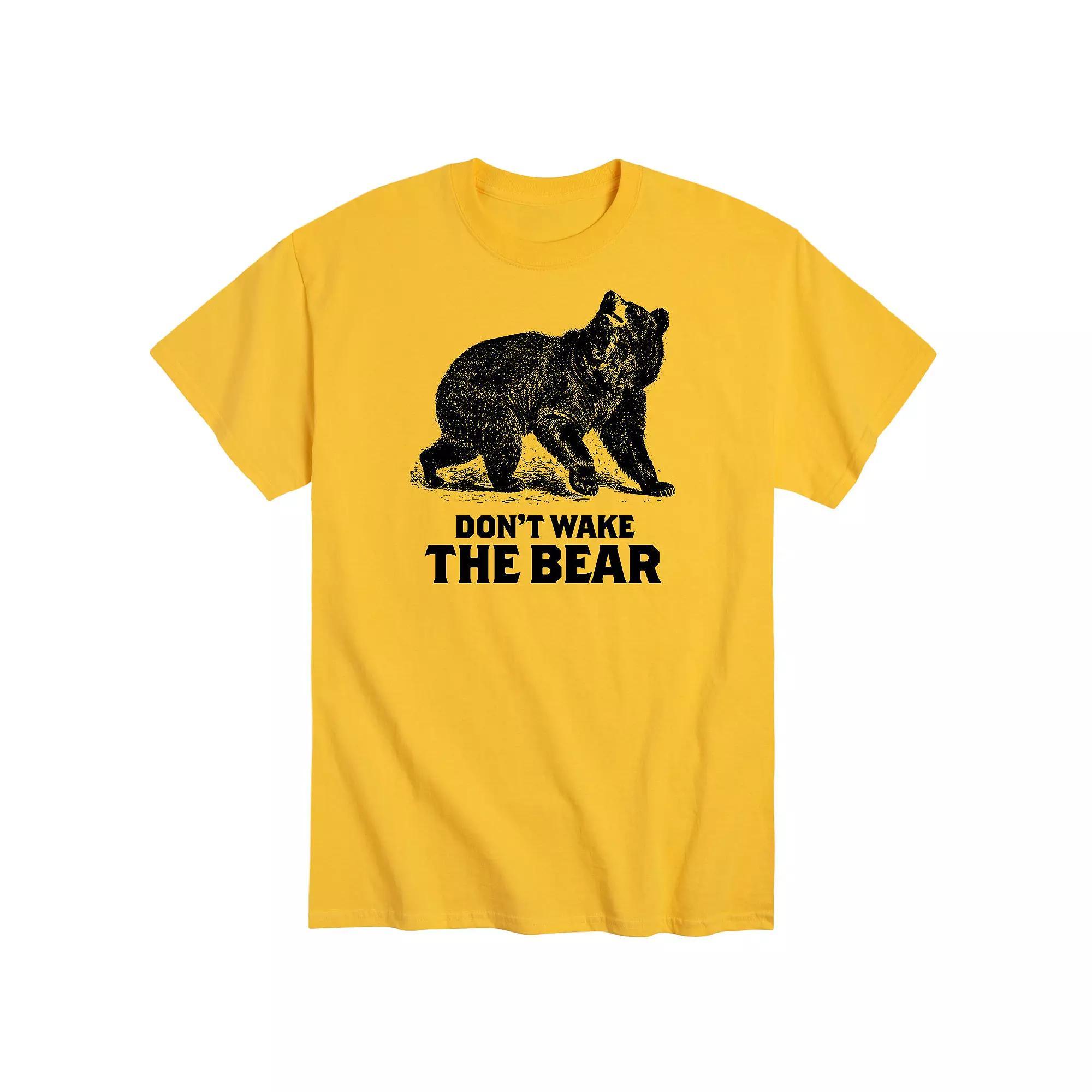 Mens Dont Wake The Bear Tee Product Image