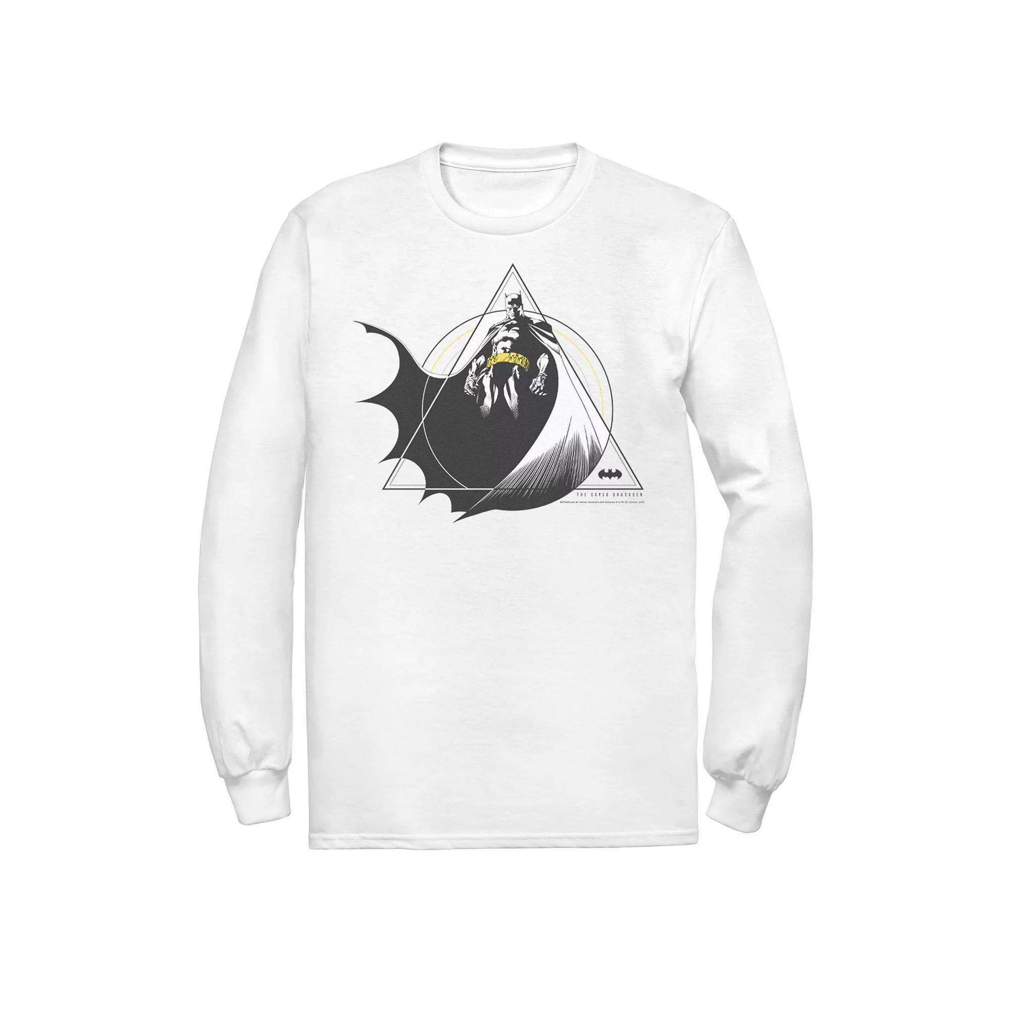 Men's DC Comics Batman Tee, Size: XL, White Product Image