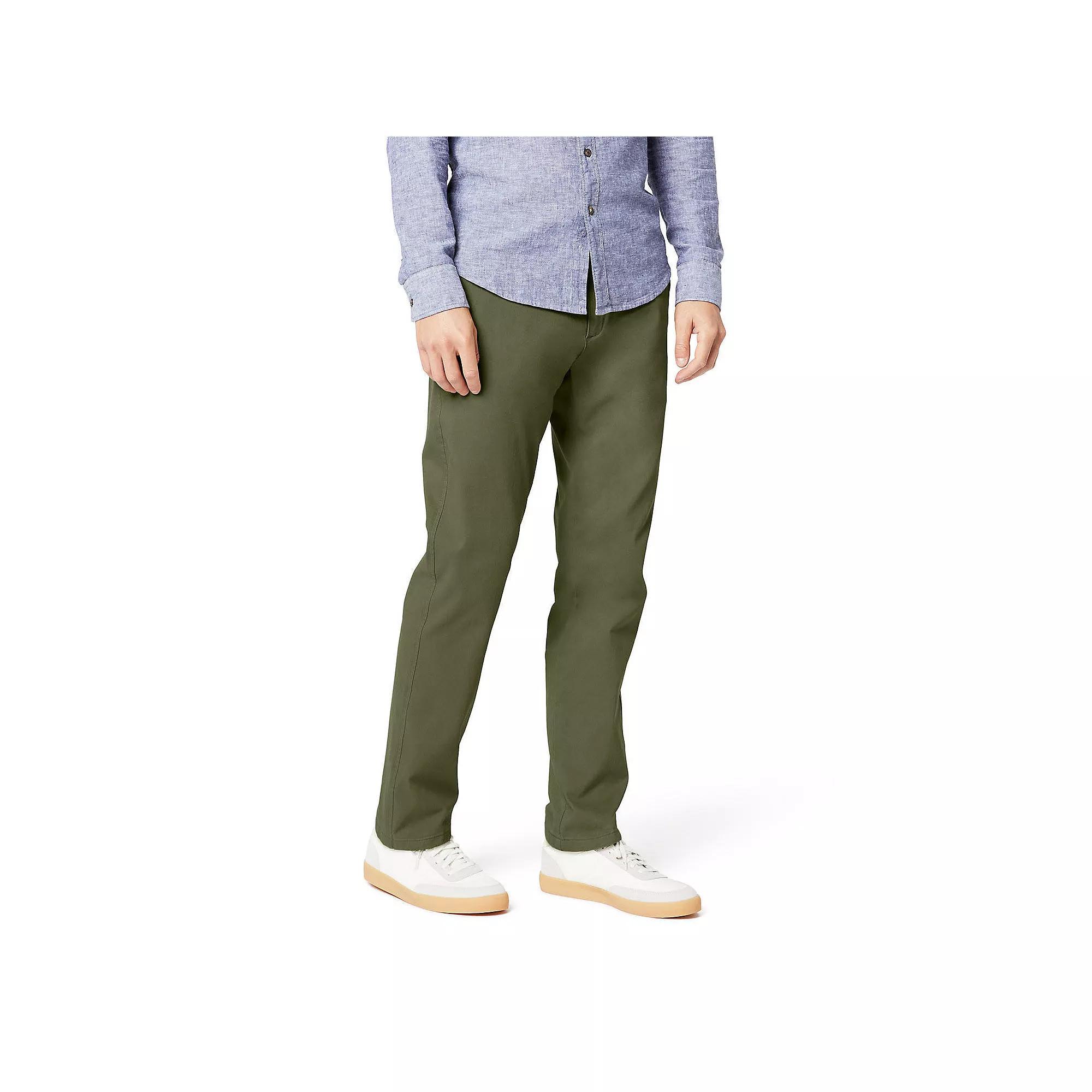 Mens Dockers Ultimate Chino Slim-Fit with Smart 360 Flex New British Green Product Image