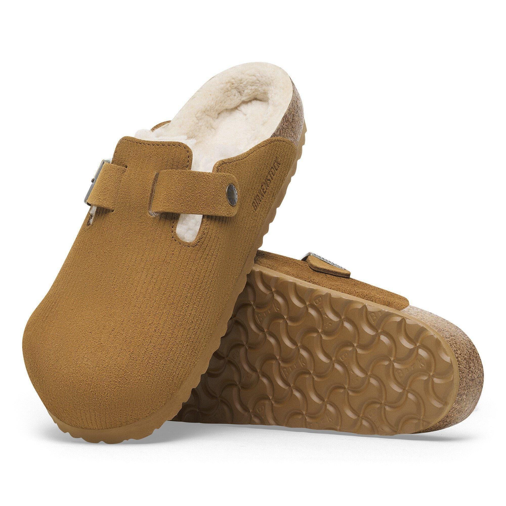Boston VL Corduroy Teddy Shearling Suede Leather/Fur Product Image