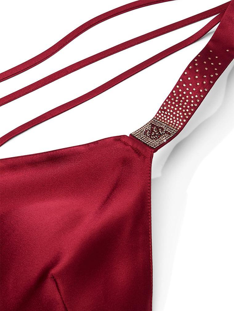 Scattered Shine Strap Satin Strappy-Back Slip Product Image