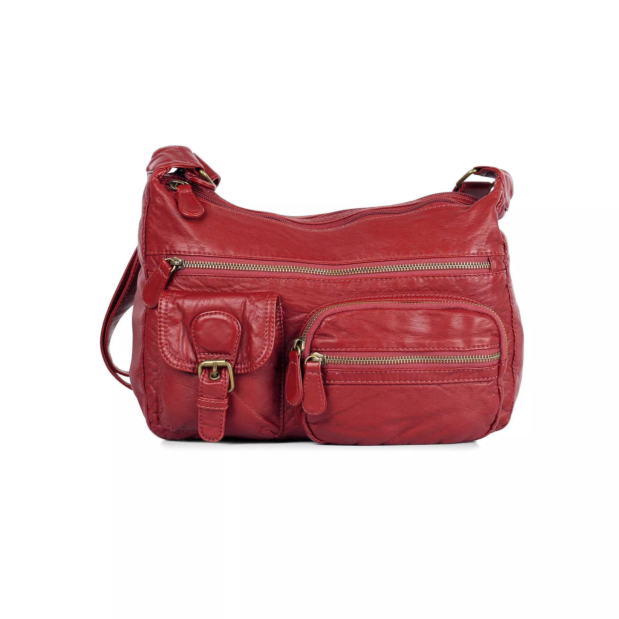 Women's Karla Hanson Charlotte Hobo Organizer Bag, Red Product Image
