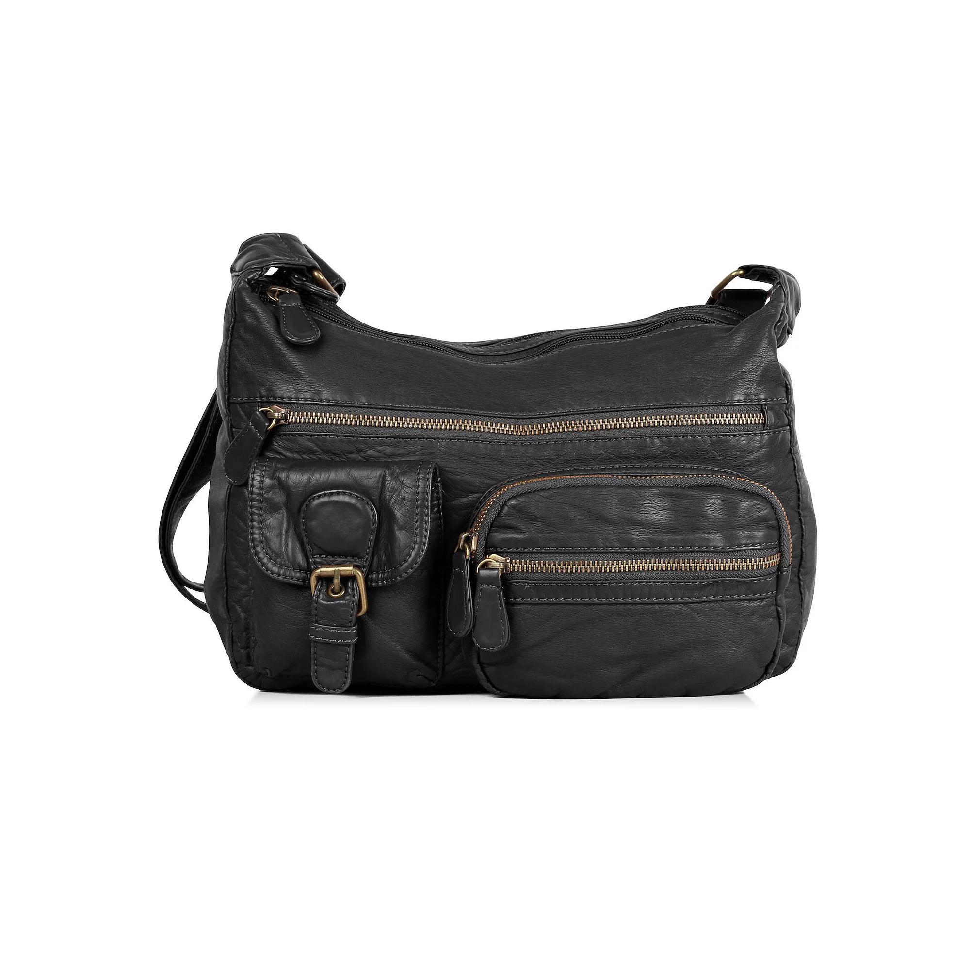 Women's Karla Hanson Charlotte Hobo Organizer Bag, Black Product Image
