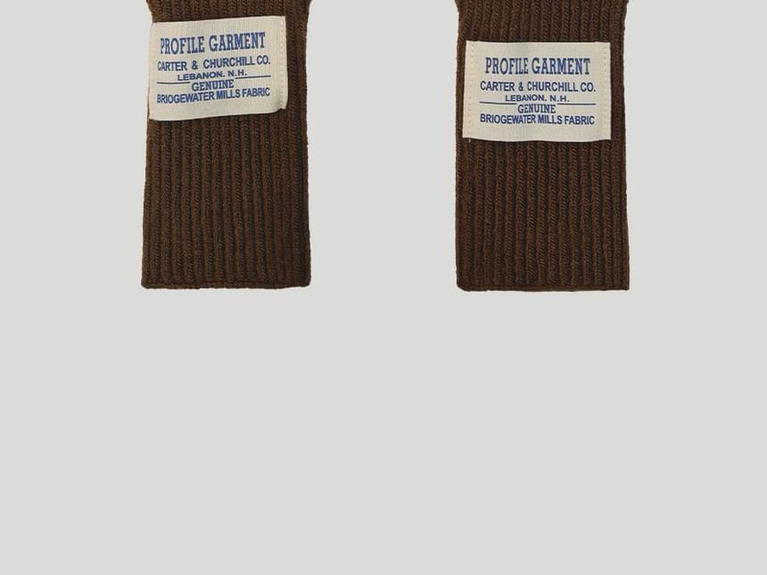 Applique Touch Screen Knit Gloves Product Image